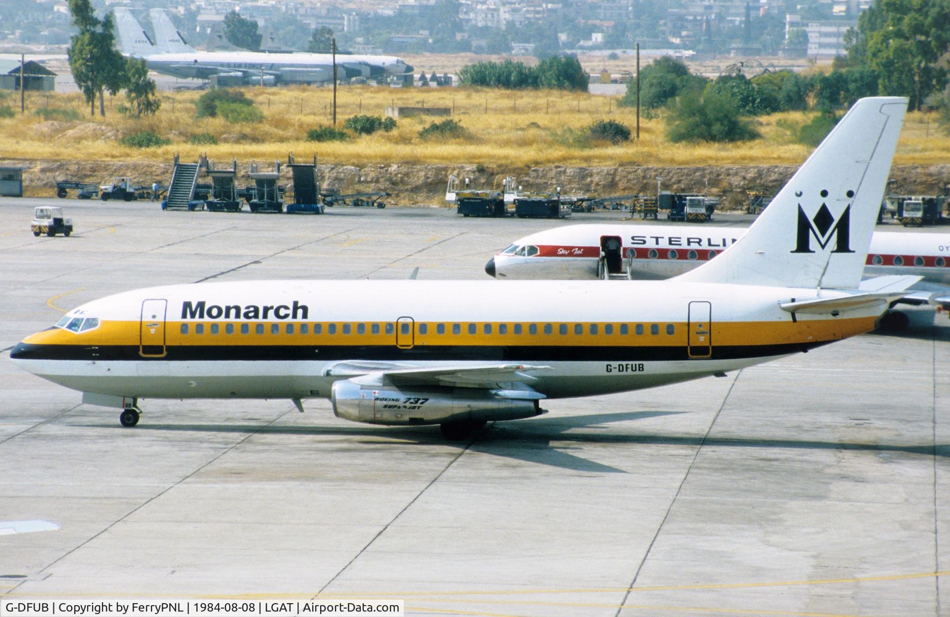 G-DFUB, 1980 Boeing 737-2K9 C/N 22415, Monarch B732