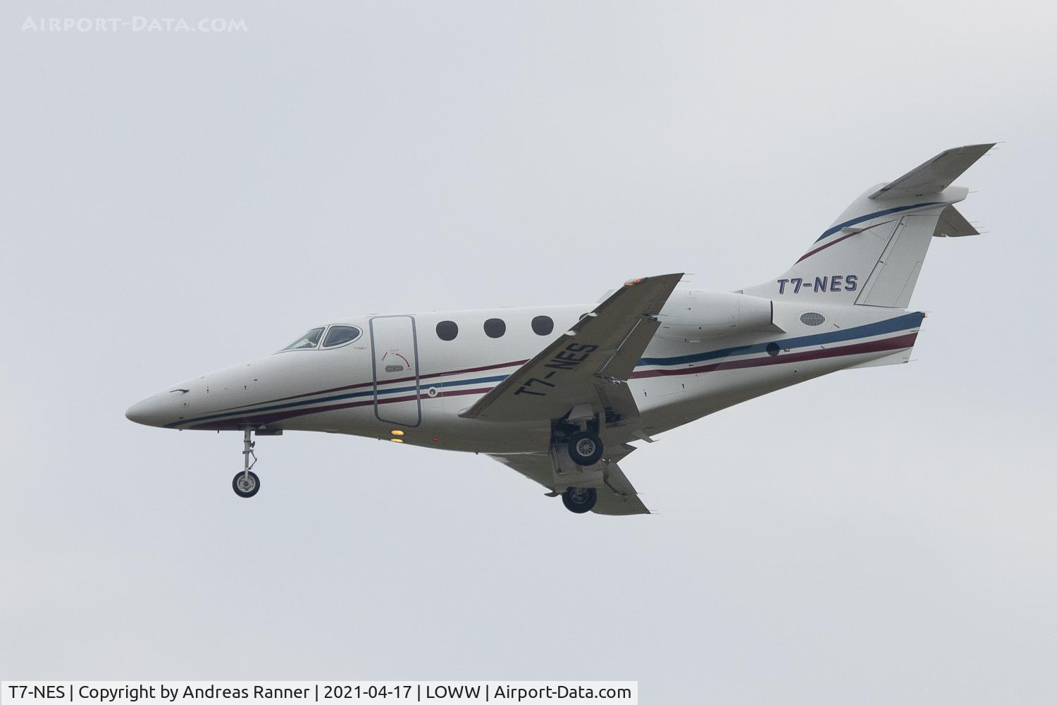 T7-NES, 2007 Raytheon 390 Premier IA C/N RB-187, private Raytheon 390
