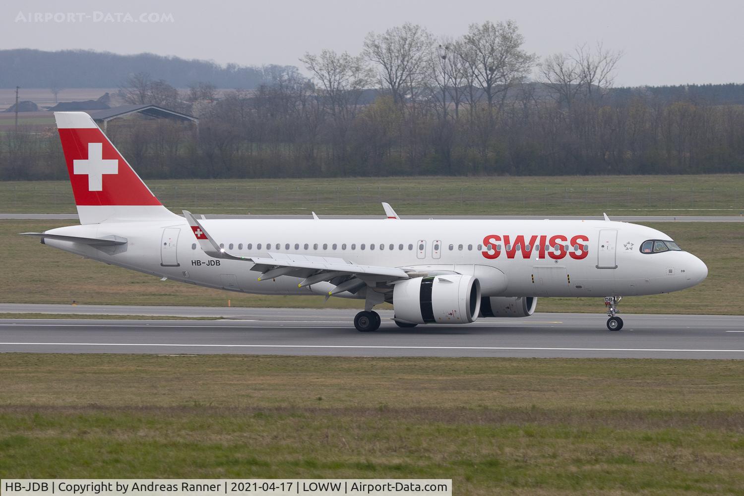 HB-JDB, 2020 Airbus A320-271N C/N 9379, Swiss A320neo