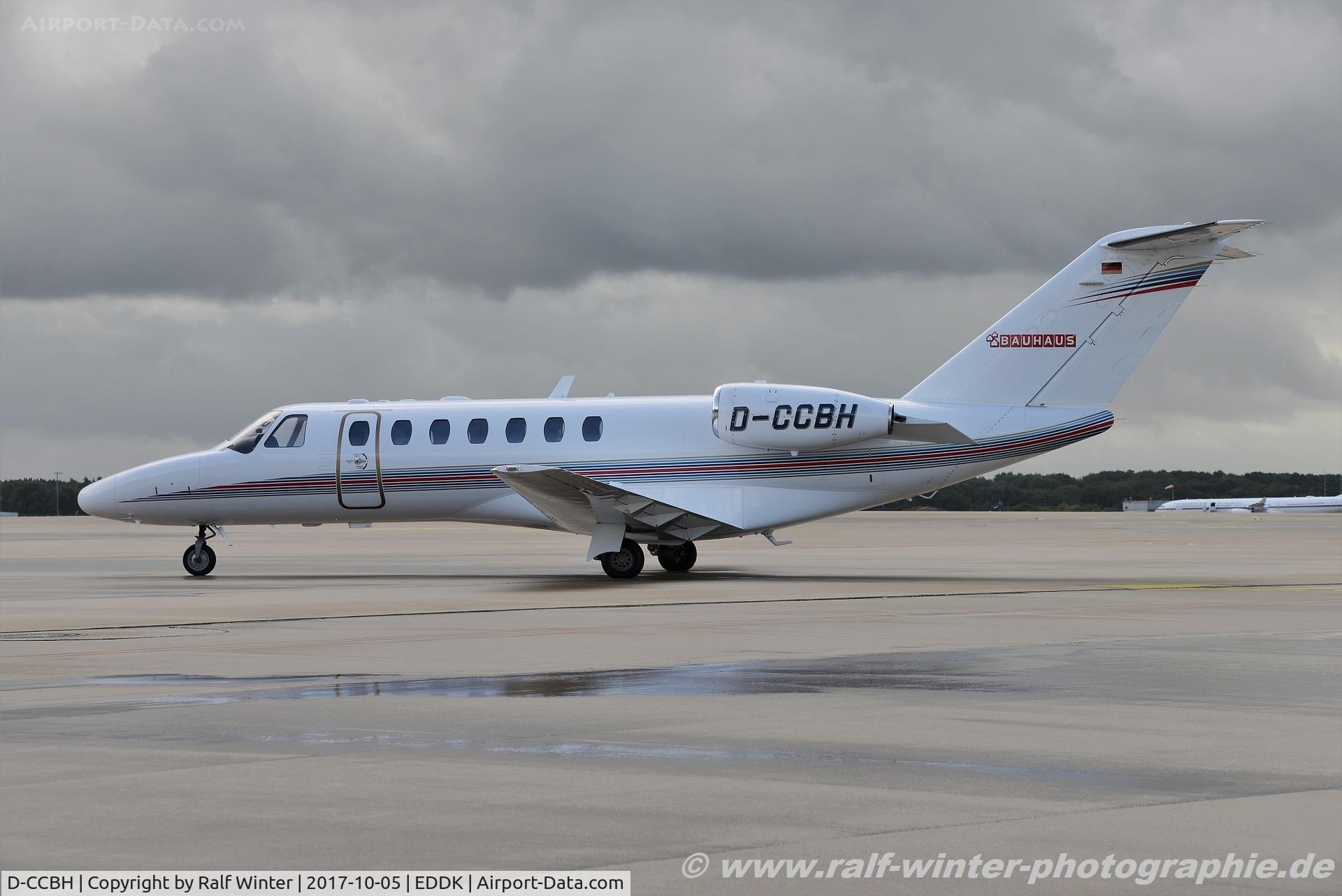D-CCBH, 2009 Cessna 525B CitationJet CJ3 C/N 525B-0335, Cessna 525B CitationJet CJ3 - Bauhaus - 525B0334 - D-CCBH - 05.10.2017 - CGN