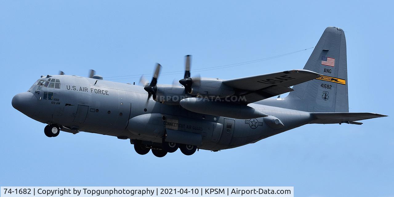 74-1682, 1974 Lockheed C-130H Hercules C/N 382-4657, YANKEE22