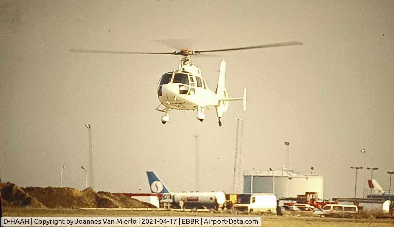 D-HAAH, Aerospatiale SA-360C Dauphin C/N 1005, scan from slide