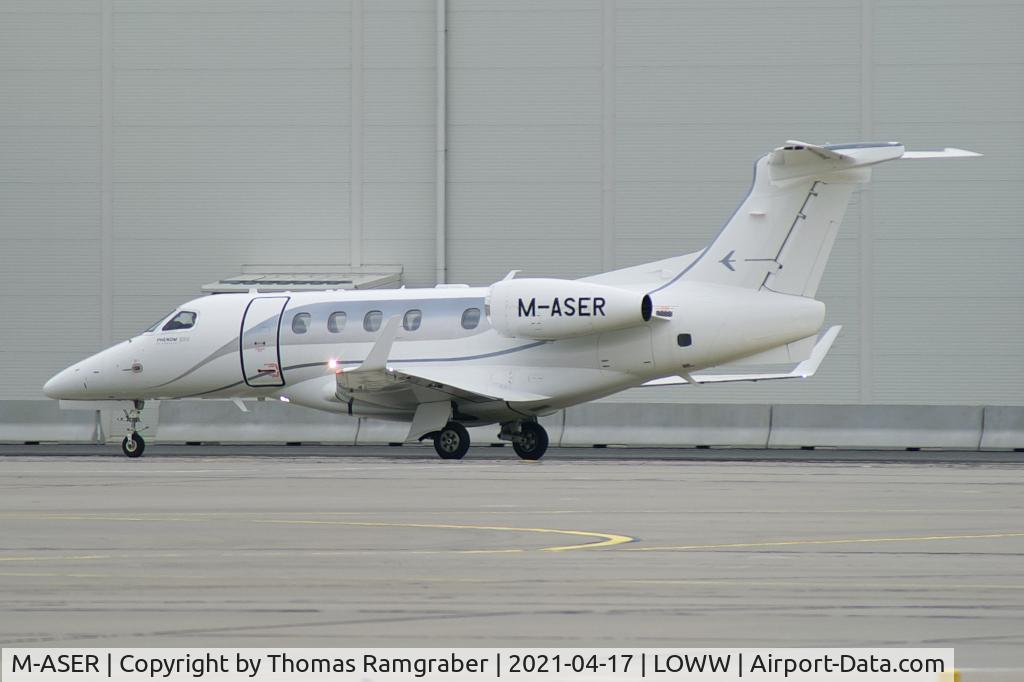 M-ASER, 2020 Embraer EMB-505 Phenom 300 C/N 50500590, private Embraer EMB-505 Phenom 300E