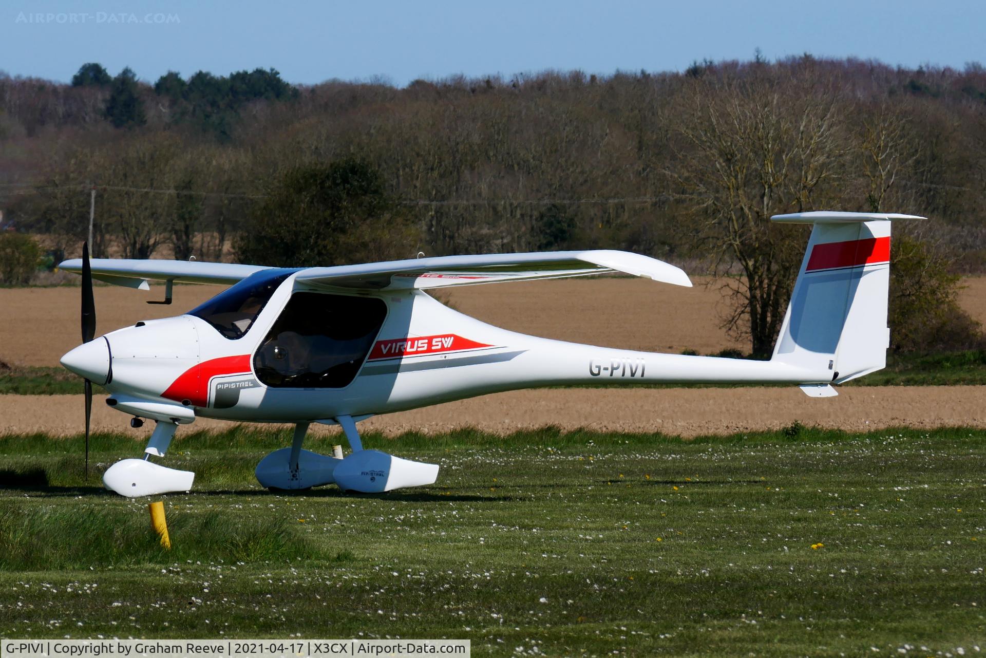 G-PIVI, 2016 Pipistrel Virus SW 127 C/N BMAA/HB/684, Parked at Northrepps.