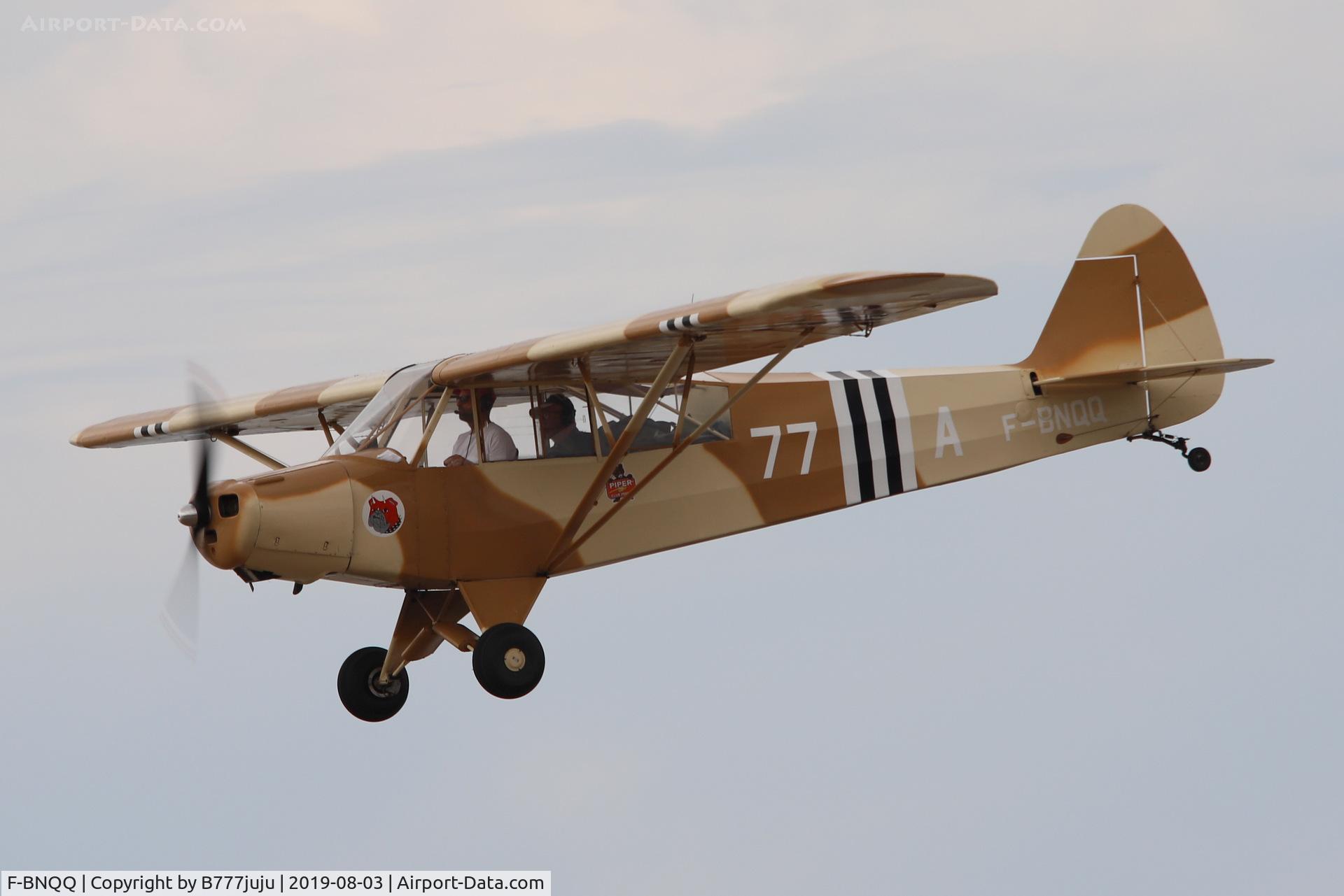 F-BNQQ, Piper PA-19 Super Cub C/N 18-1601, over Jullouville