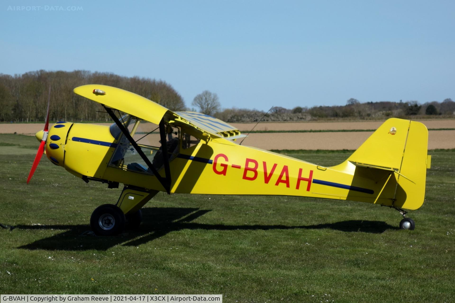 G-BVAH, 1992 Denney Kitfox Mk3 C/N PFA 172-12031, Parked at Northrepps.