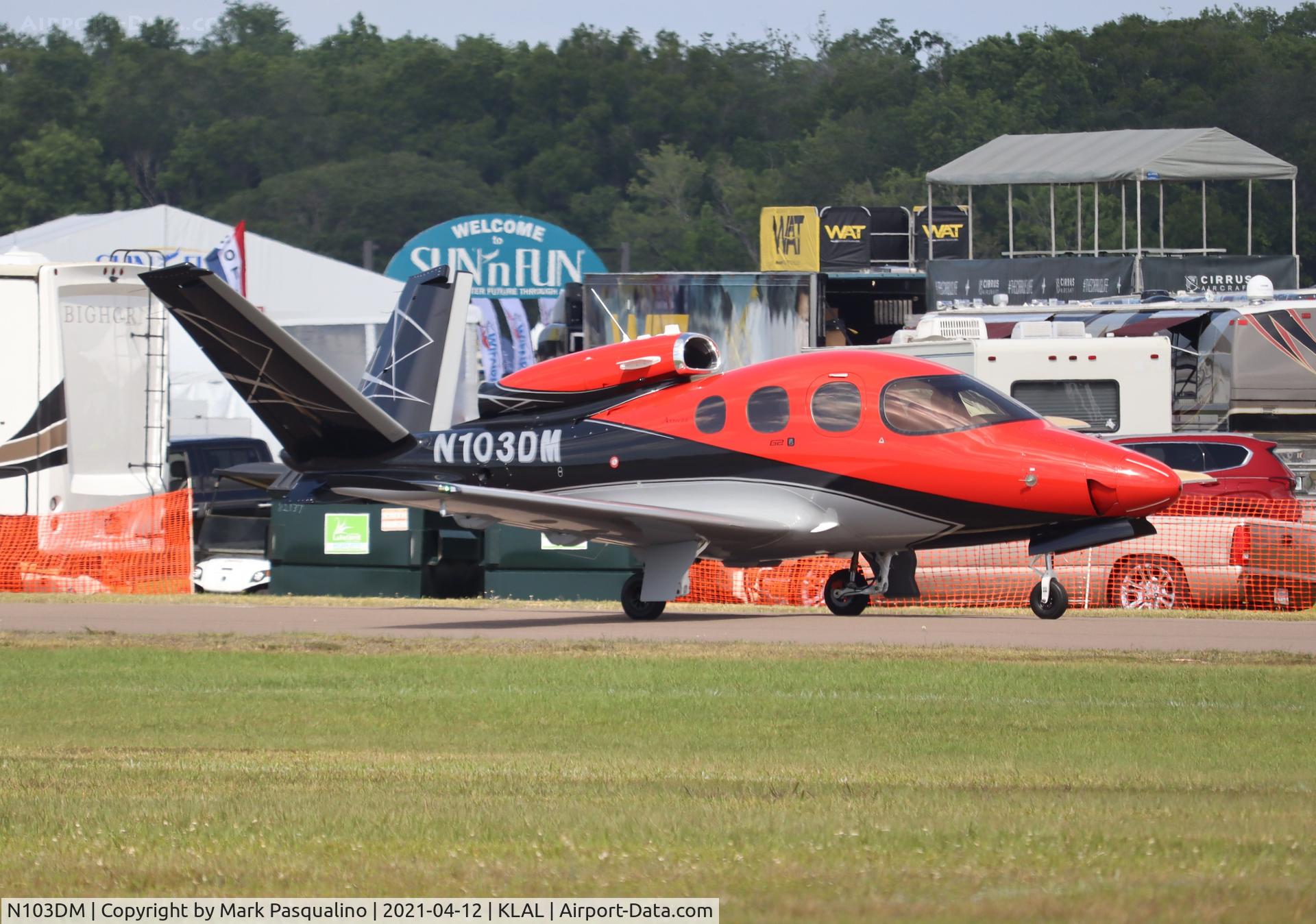 N103DM, 2021 Cirrus SF50 C/N 0247, Cirrus SF50