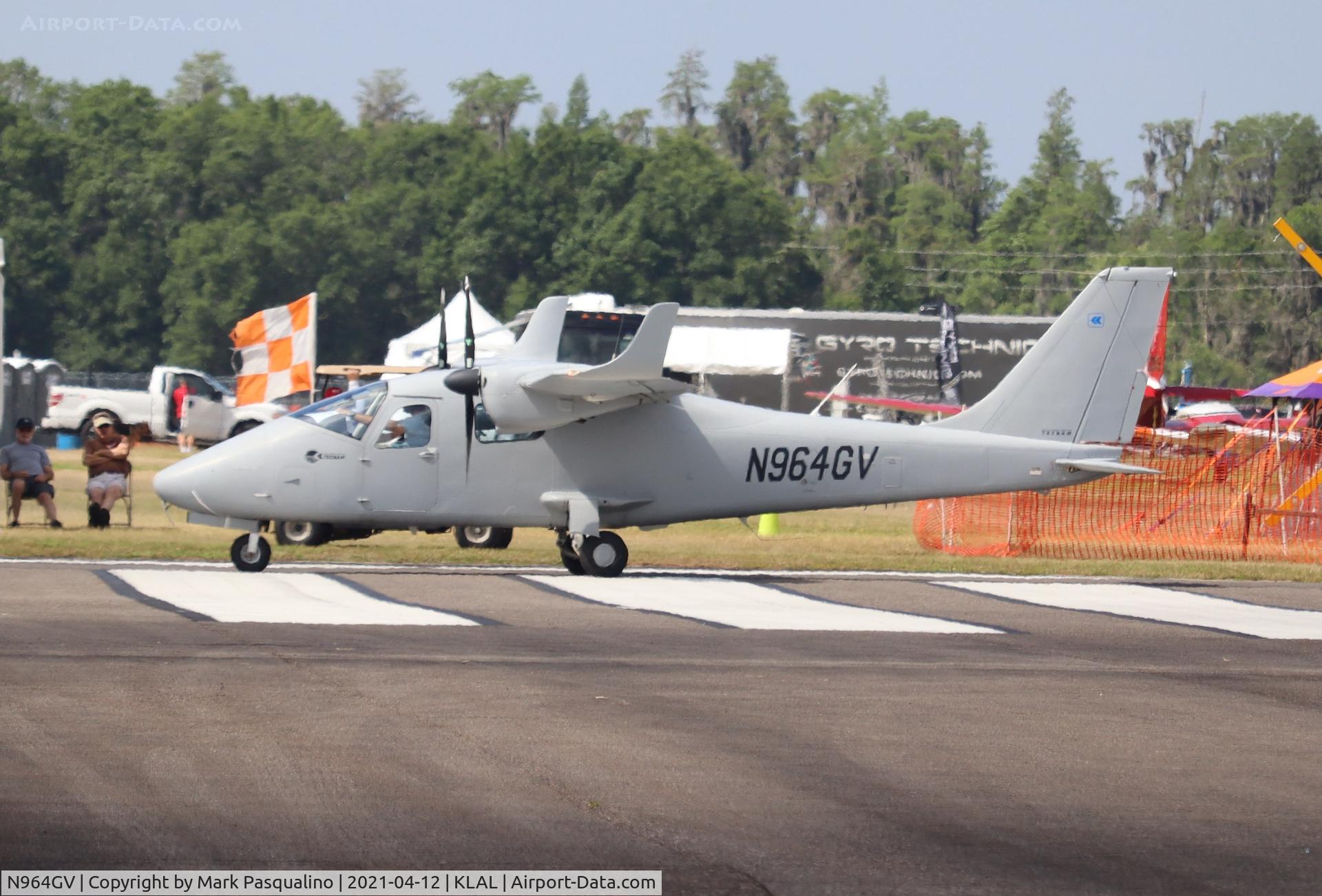 N964GV, 2017 Tecnam P-2006T C/N 239/US, Tecnam P-2006T
