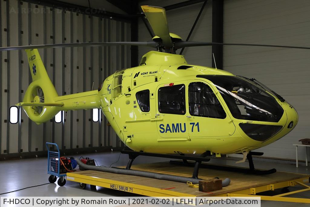 F-HDCO, 2020 Airbus Helicopters H135 T3H C/N 2132, Parked