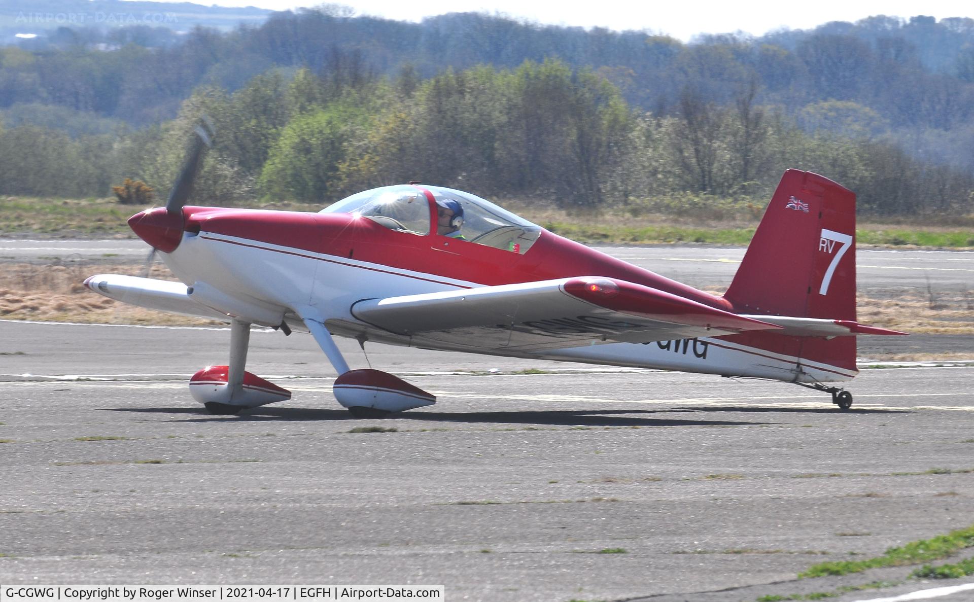 G-CGWG, 2011 Vans RV-7 C/N PFA 323-14486, Resident RV-7.