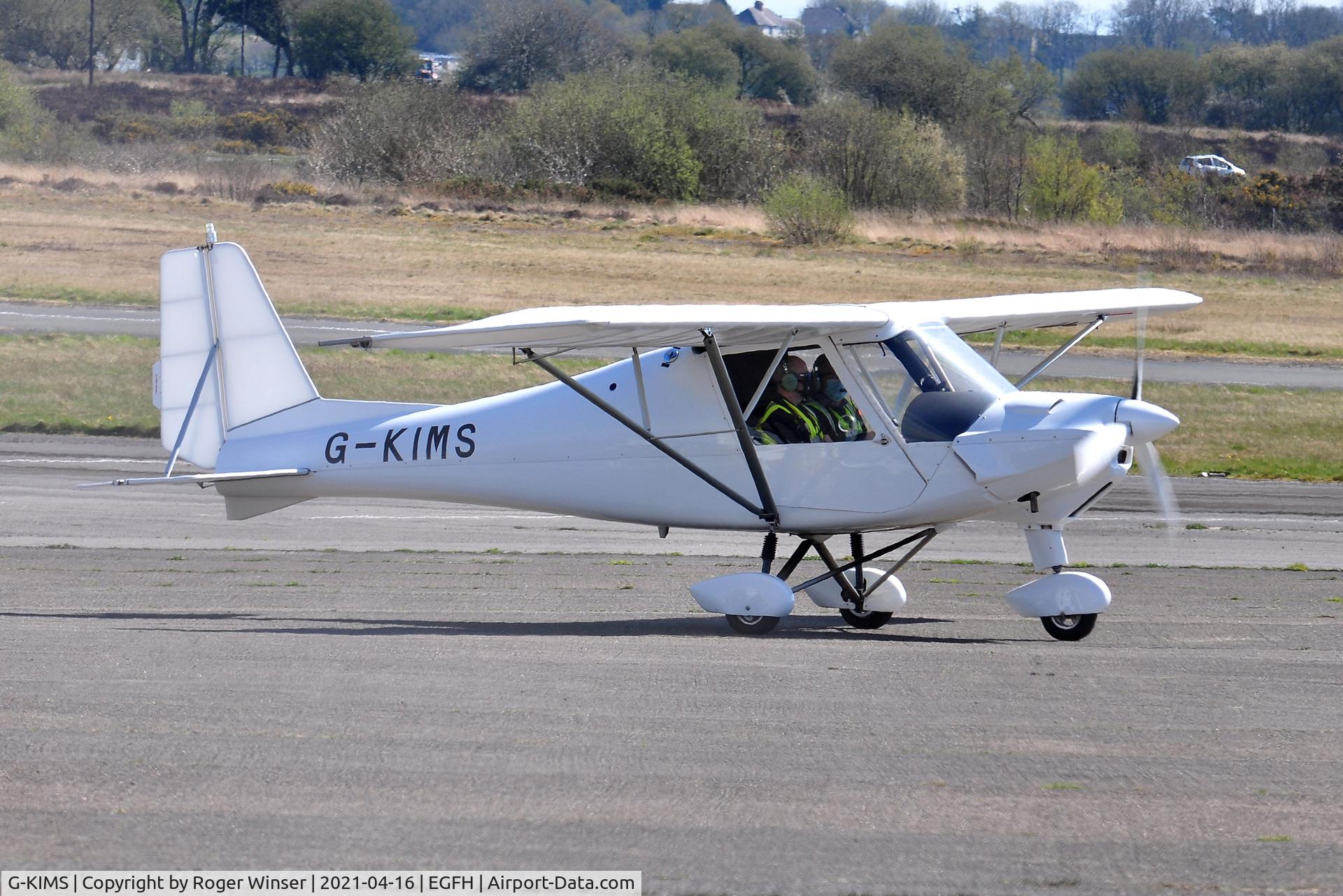 G-KIMS, 2017 Comco Ikarus C42 FB100 C/N 1704-7497, Resident C.42 operated by Gower Flight Centre.