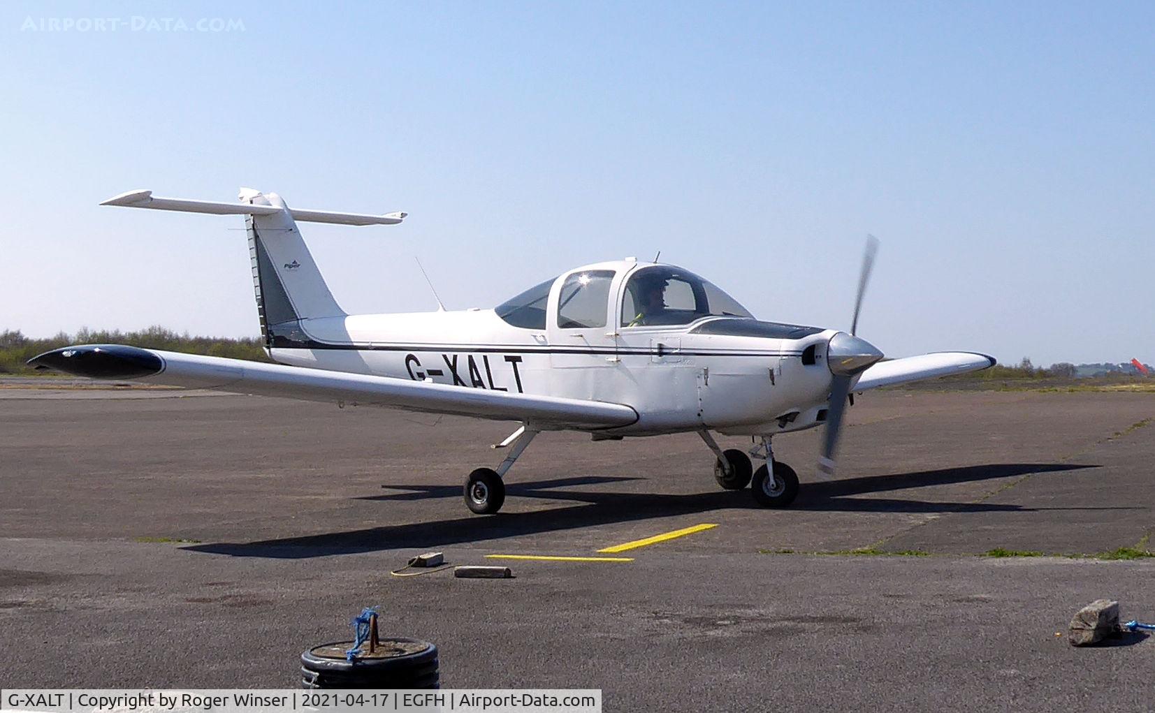 G-XALT, 1979 Piper PA-38-112 Tomahawk Tomahawk C/N 38-79A0801, Resident Tomahawk operated by Cambrian Flying Club.