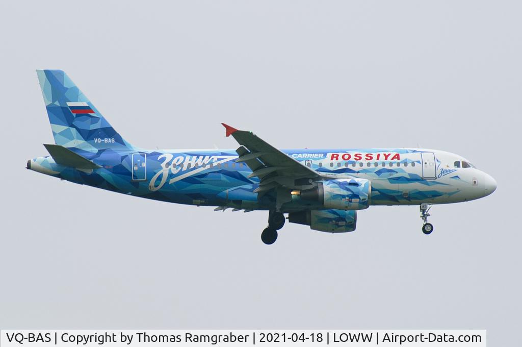 VQ-BAS, 2002 Airbus A319-111 C/N 1863, Rossiya Airbus A319