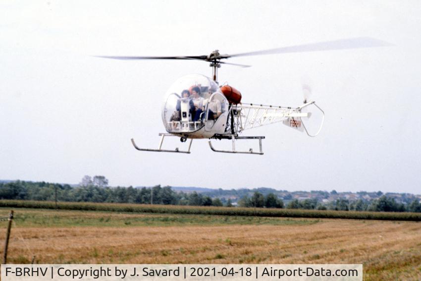 F-BRHV, Agusta AB-47G C/N 050, Agusta Bell 47G2 F-BRHV was before F-BHGK french gendarmerie, built July 1956.