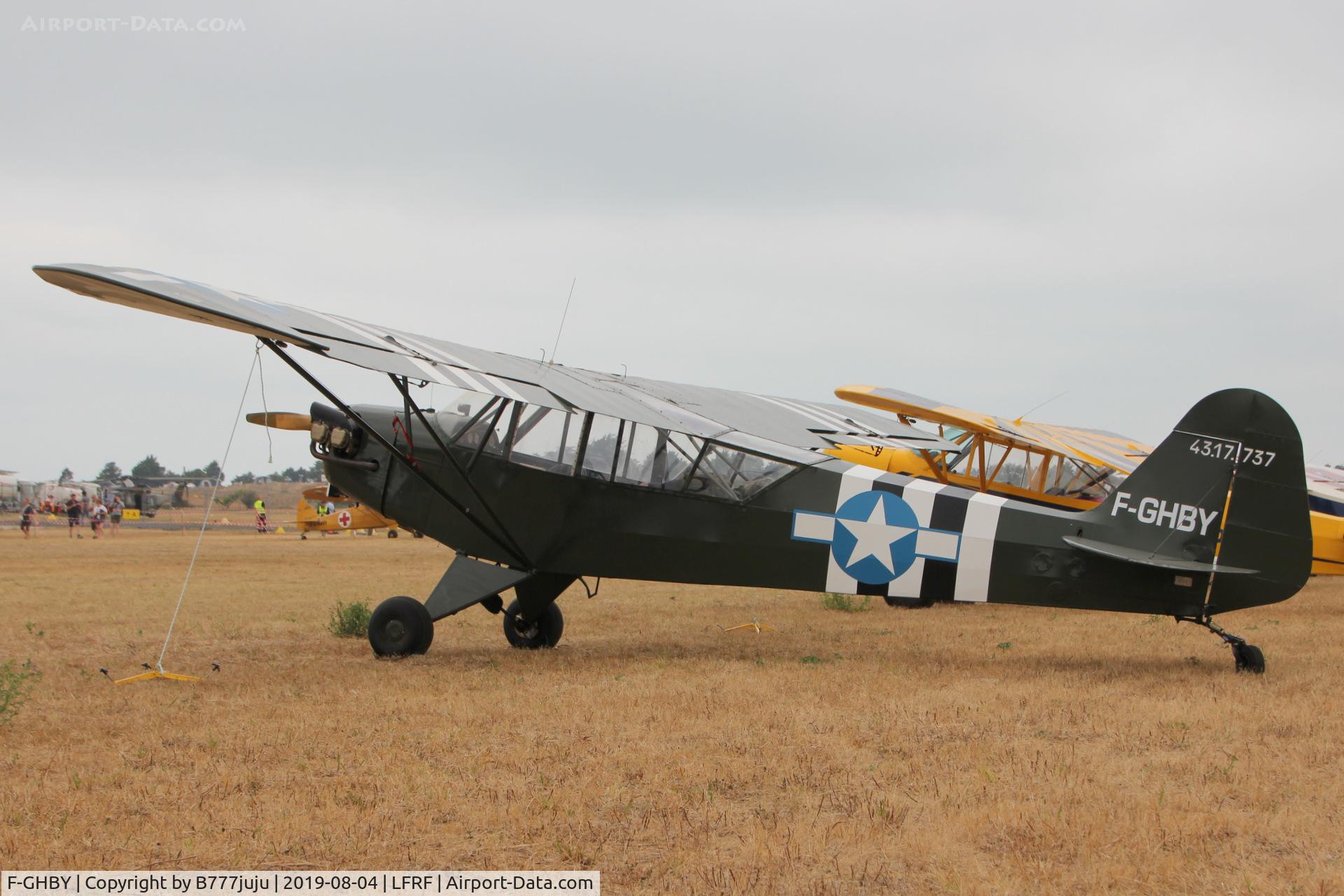 F-GHBY, 1943 Piper L-4A Grasshopper C/N 43-17737, Opération Cobra