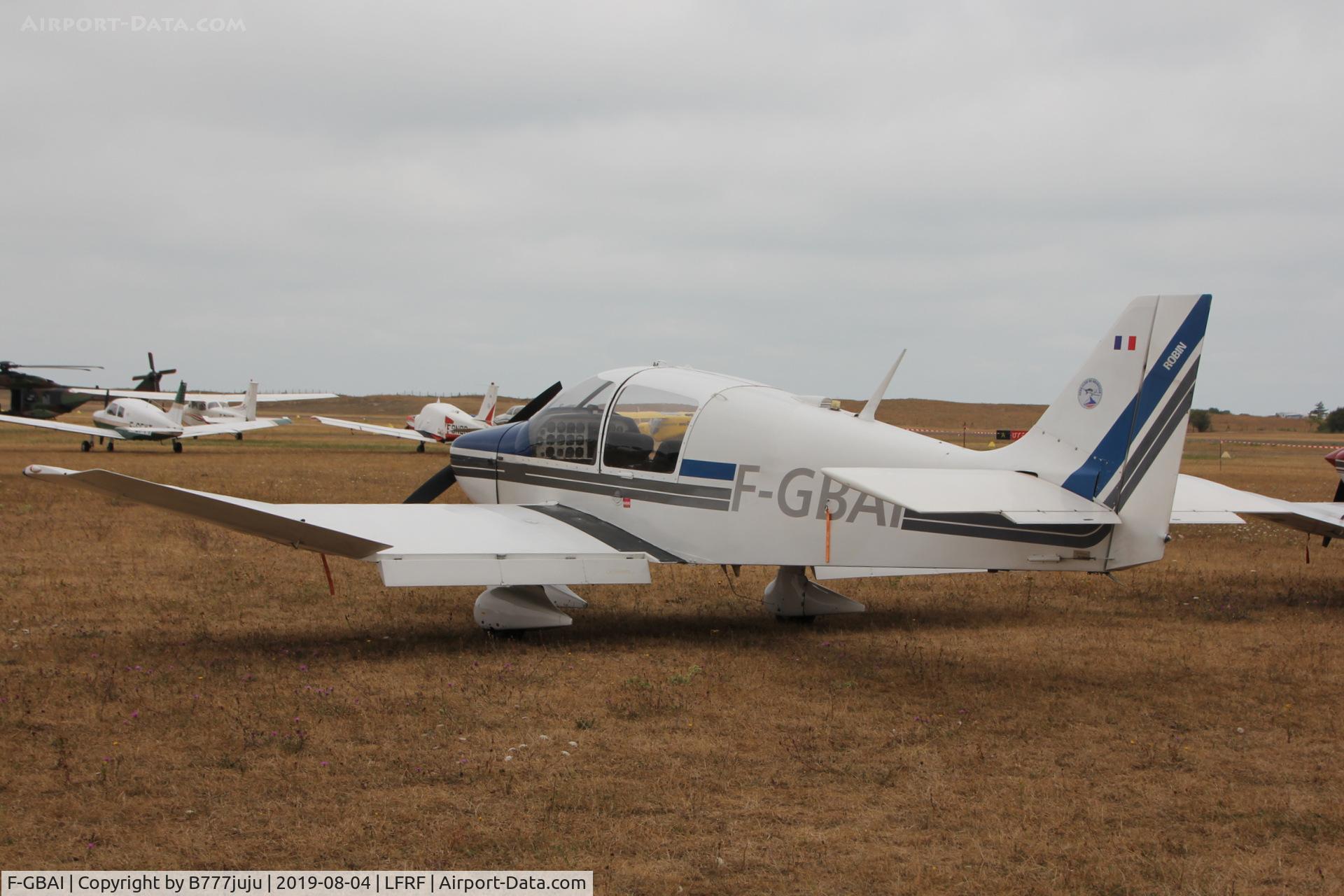 F-GBAI, Robin DR-400-140B Major C/N 1289, Opération Cobra