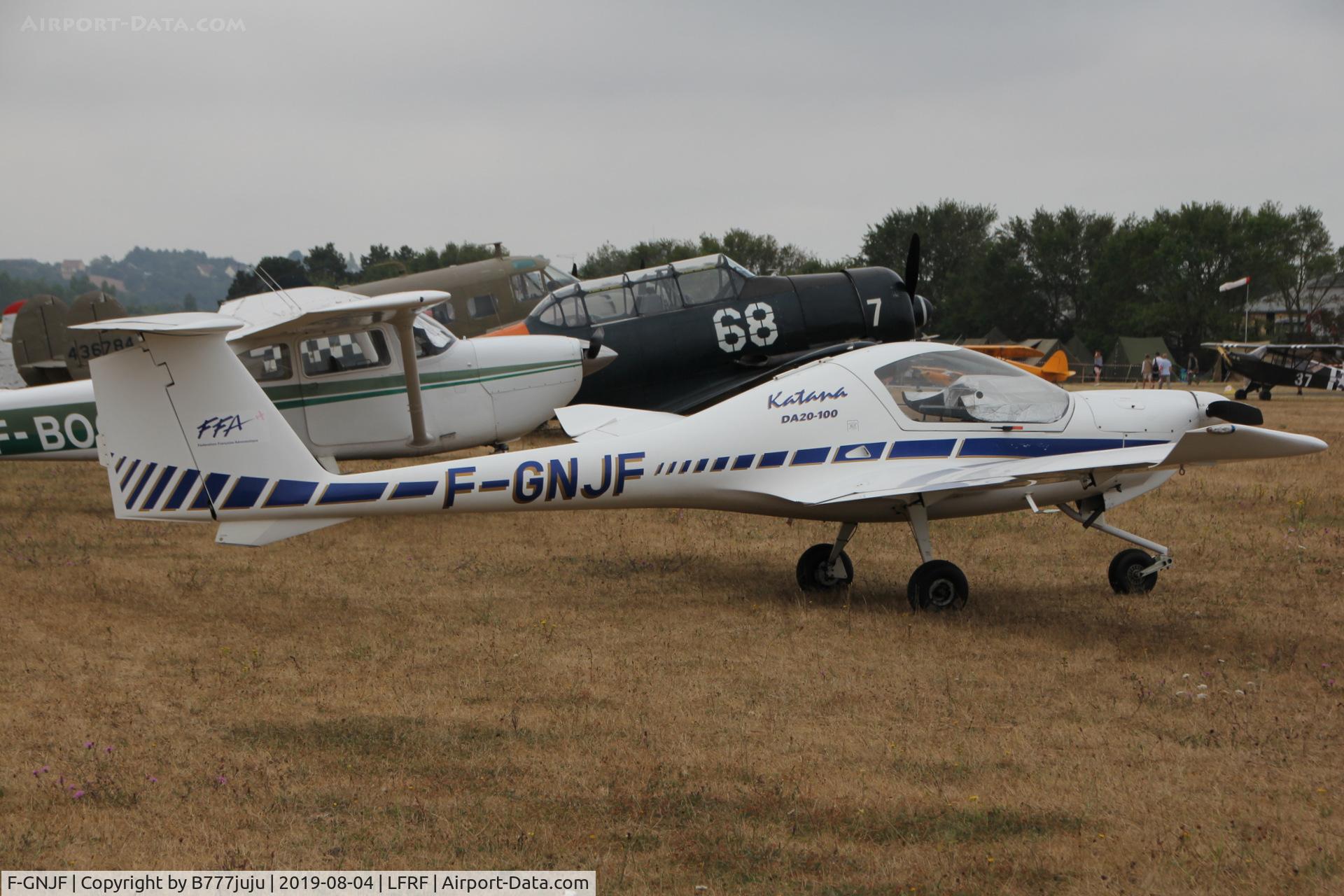 F-GNJF, Diamond DA-20A-1 Katana C/N 10119, Opération Cobra