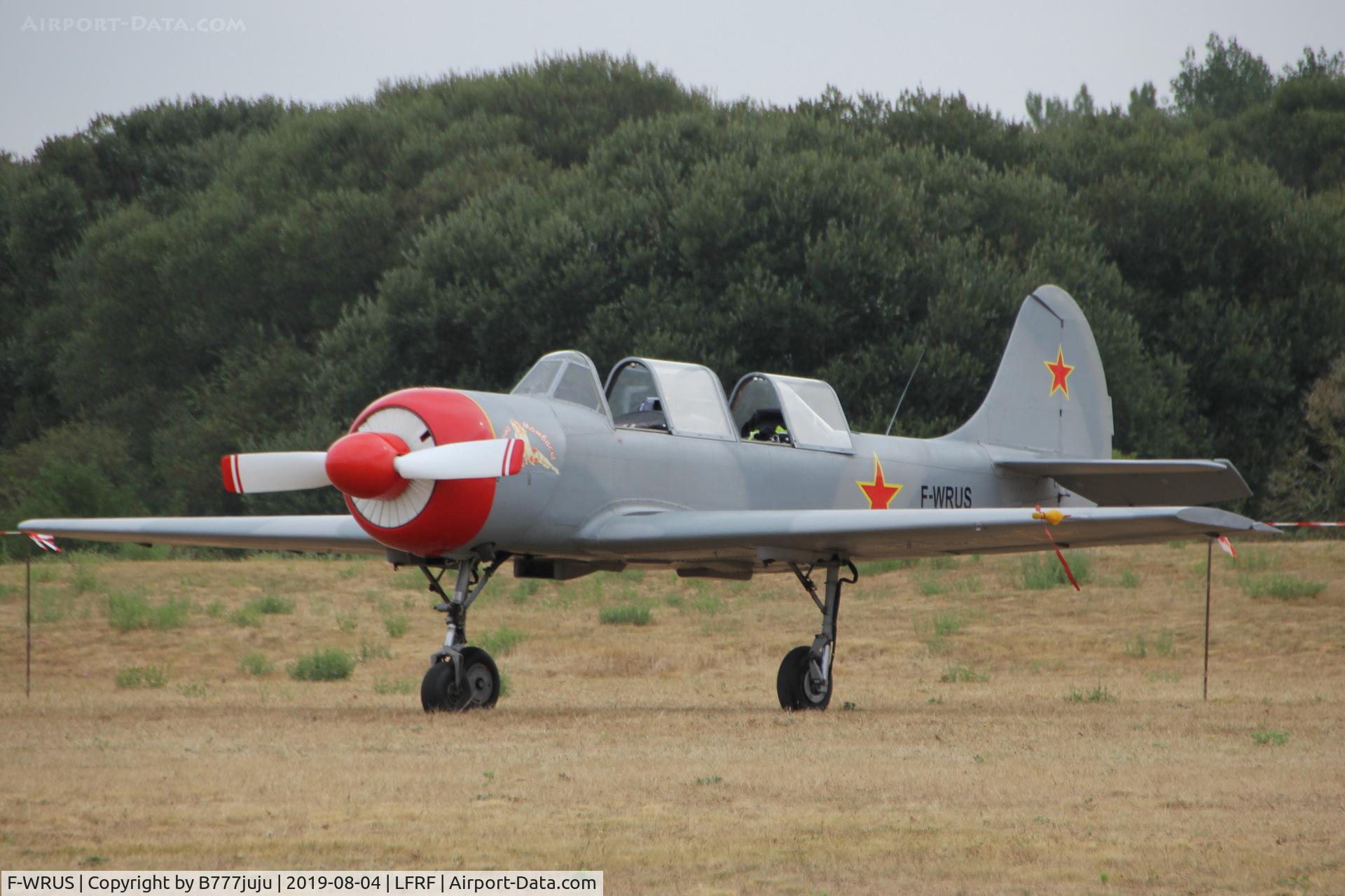 F-WRUS, 1989 Yakovlev Yak-52 C/N 889009, Opération Cobra