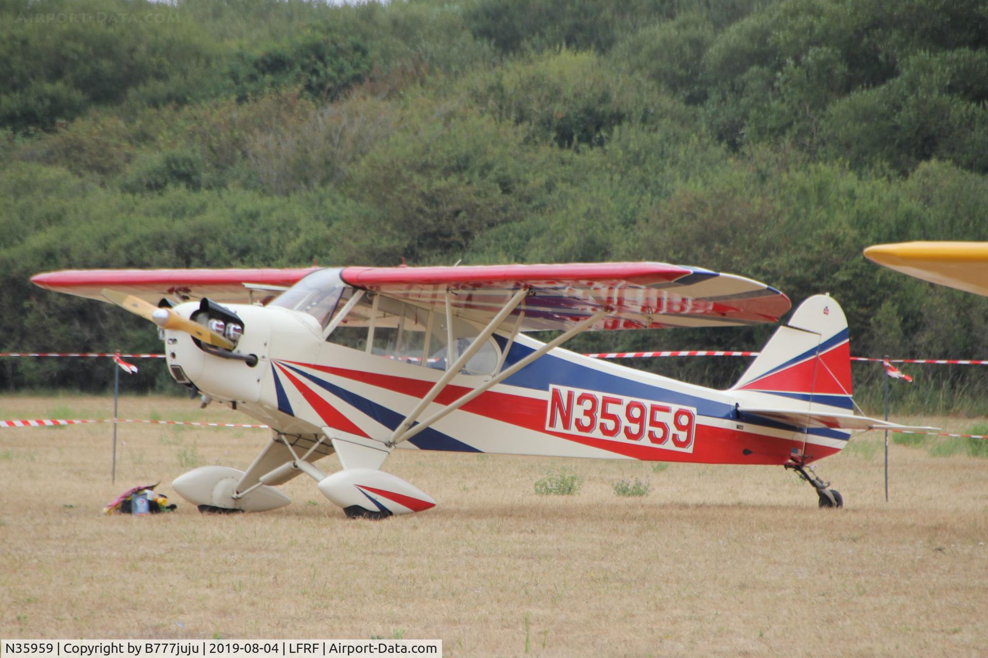 N35959, 1941 Piper J3C-65 Cub C/N 6666, Opération Cobra