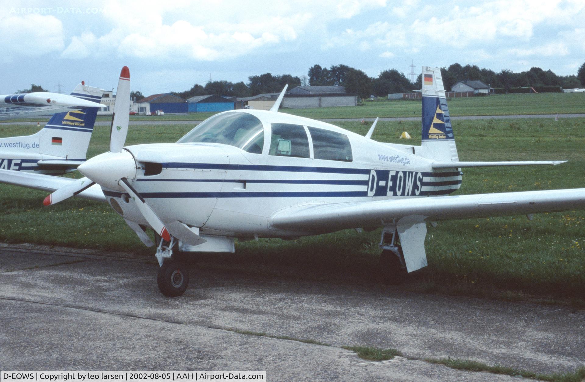 D-EOWS, Mooney M20J 201 MSE 201 C/N 24-1227, Aarchen 5.8.2002