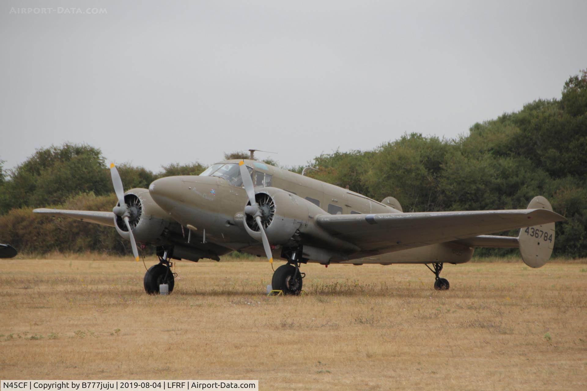 N45CF, 1959 Beech G18S C/N BA-466, Opération Cobra
