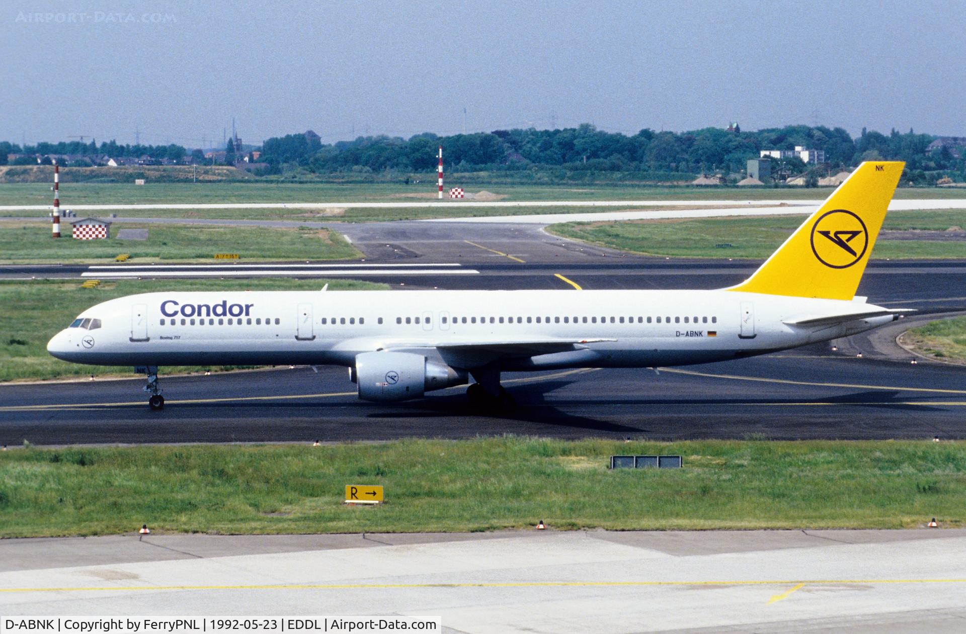 D-ABNK, 1992 Boeing 757-230 C/N 25438, Condor B752