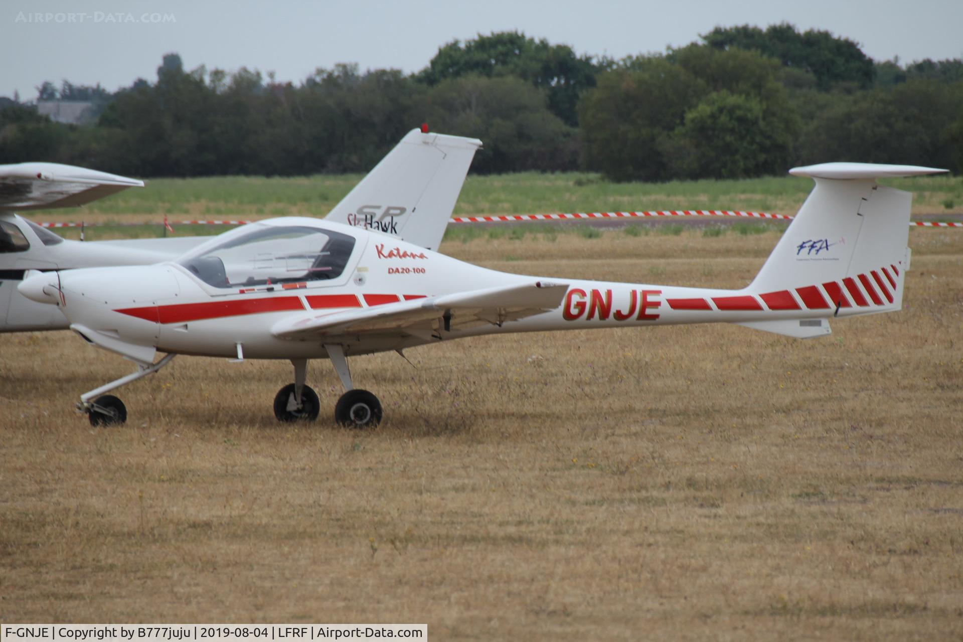 F-GNJE, Diamond DA-20A-1 Katana C/N 10135, Opération Cobras