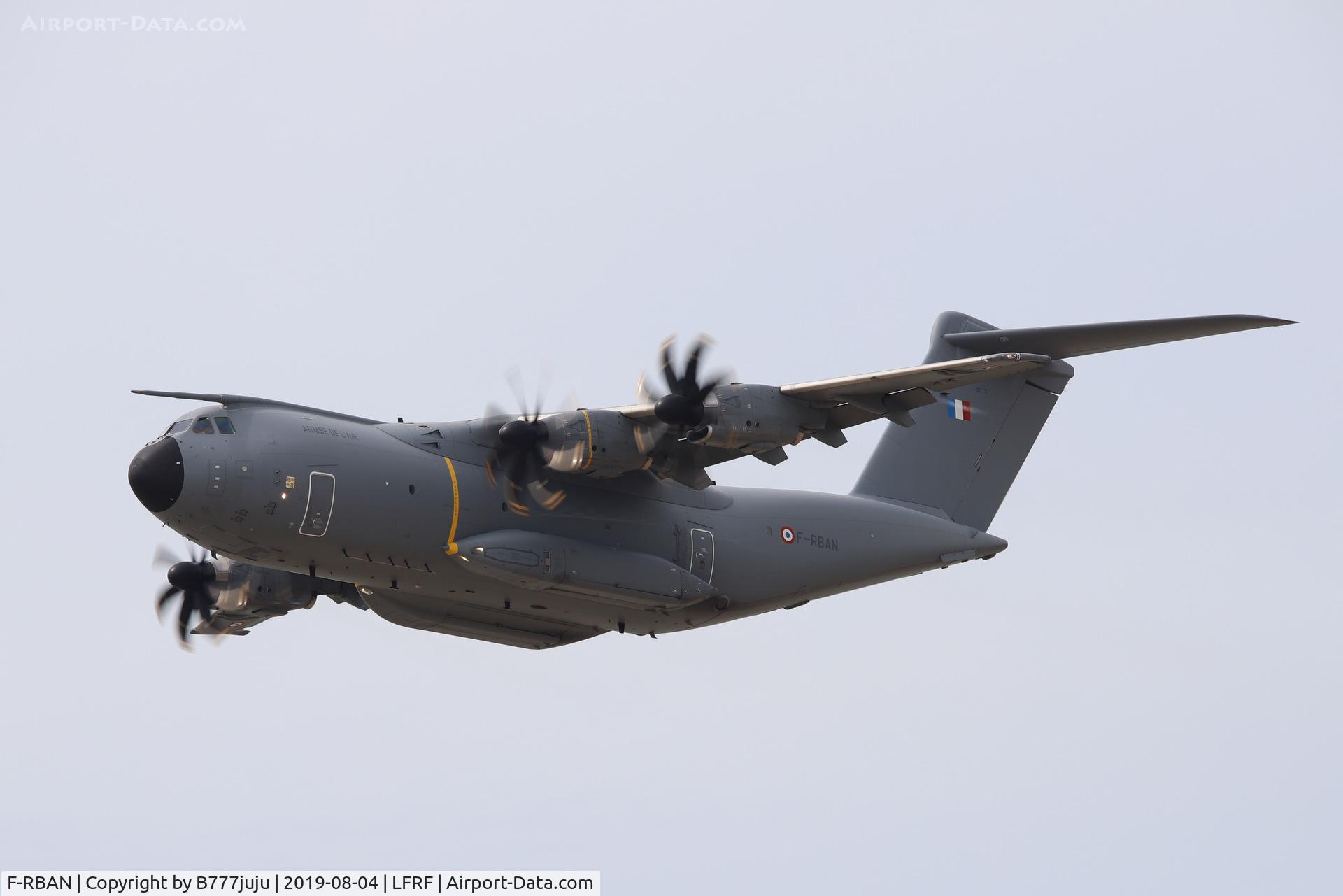 F-RBAN, 2018 Airbus A400M Atlas C/N 073, Opération Cobras