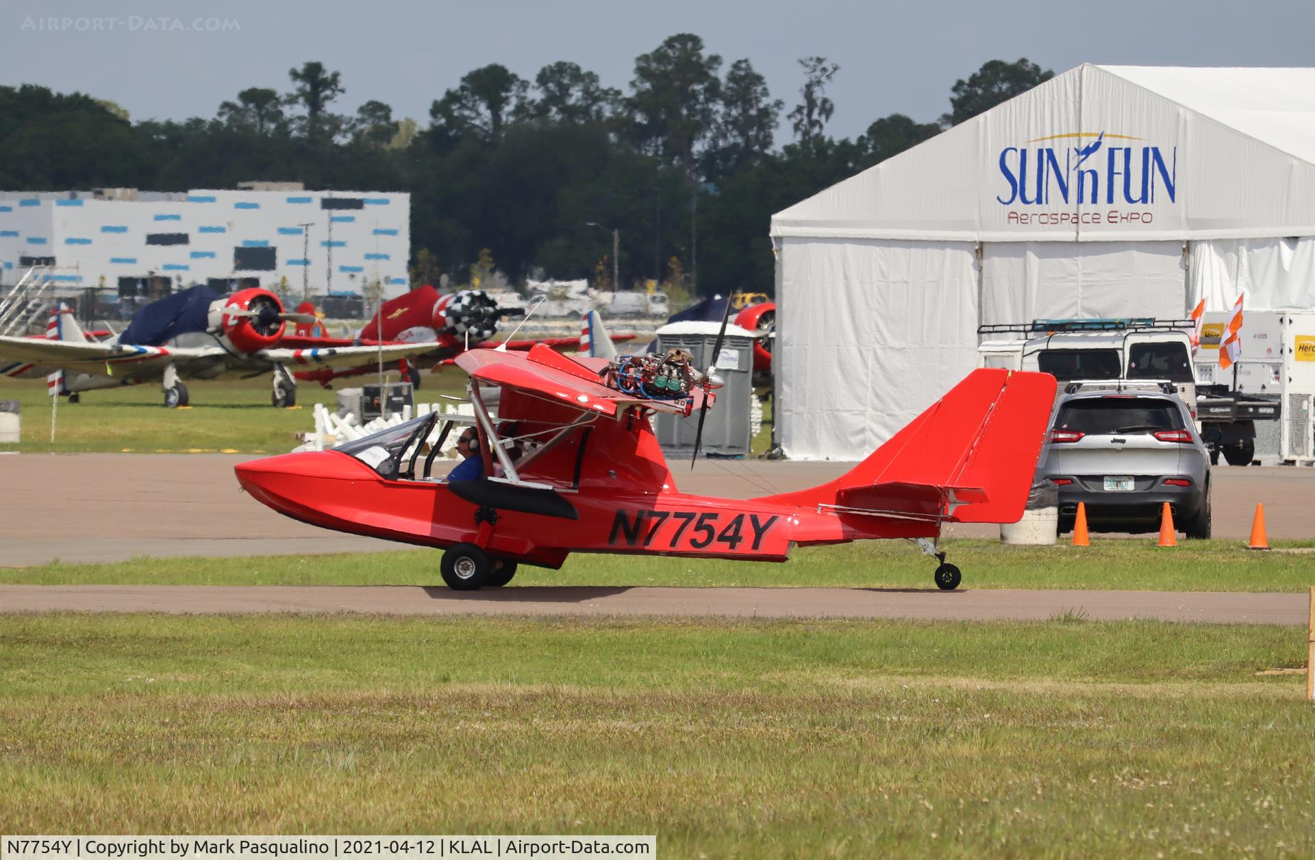 N7754Y, 2019 Progressive Aerodyne Searey LSA C/N 1104, Searey LSA