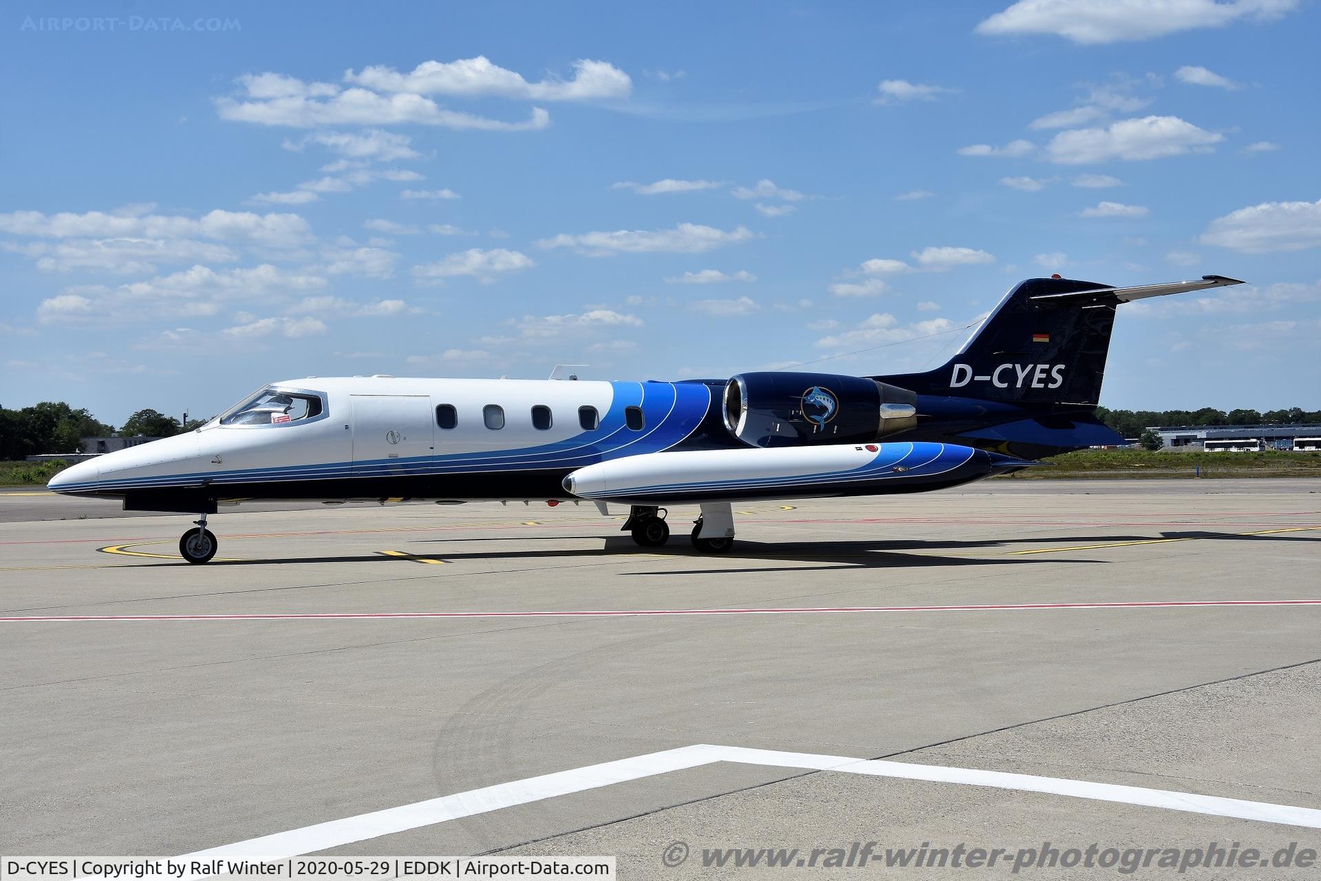 D-CYES, 1983 Learjet 35A C/N 35-501, Learjet 35A - AYY Air Alliance Express - 35-501 - D-CYES - 29.05.2020 - CGN