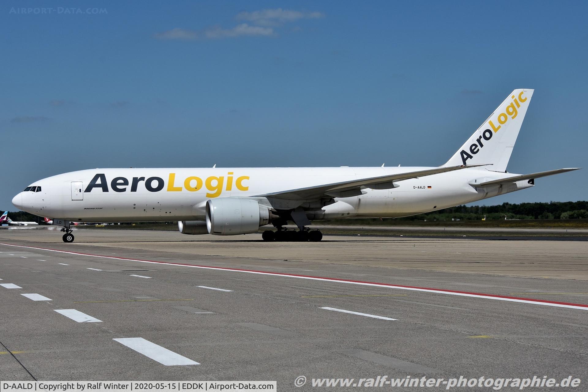 D-AALD, 2009 Boeing 777-FZN C/N 36004, Boeing 777-FZN - 3S BOX Aerologic - 36004 - D-AALD - 15.05.2020 - CGN