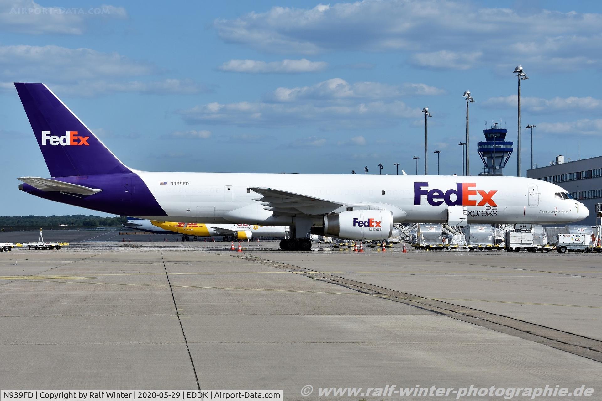 N939FD, 1989 Boeing 757-23A C/N 24528, Boeing 757-23ASF - FX FDX Federal Express FedEx - 24528 - N939FD - 29.05.2020 - CGN