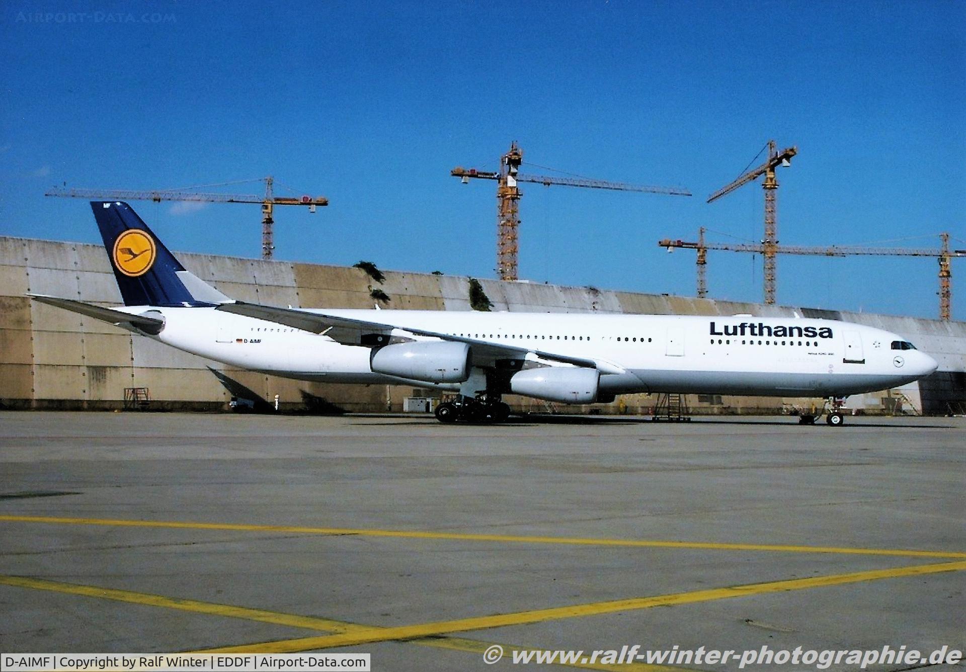D-AIMF, 1994 Airbus A340-311 C/N 047, Airbus A340-311 - LH DLH Lufthansa - 047 - D-AIMF -2003 - FRA