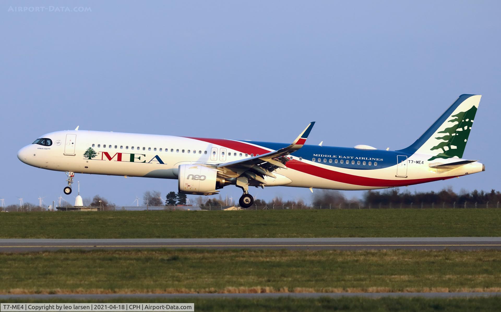 T7-ME4, 2020 Airbus A321-271NX C/N 10068, Copenhagen 18.4.2021 L/D R-04L