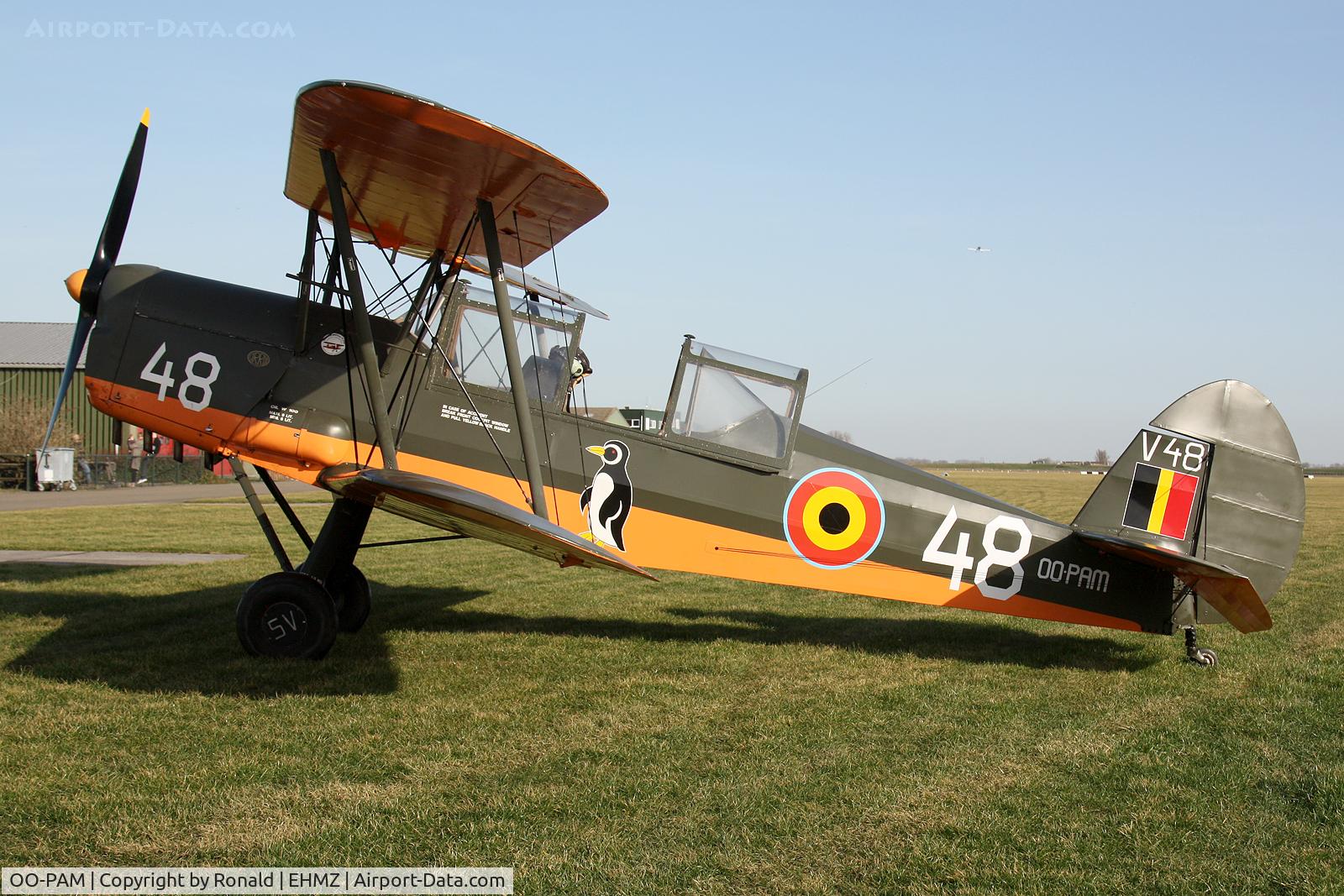 OO-PAM, 1953 Stampe-Vertongen SV-4B C/N 1190, at ehmz