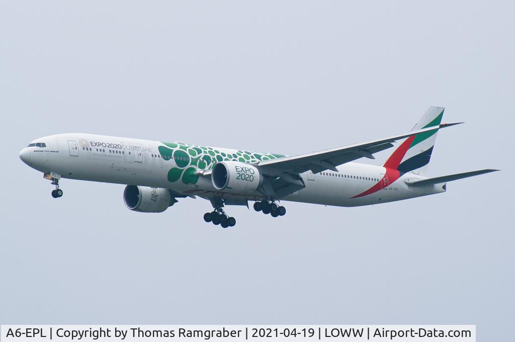 A6-EPL, 2016 Boeing 777-300/ER C/N 42331, Emirates Boeing 777-300ER