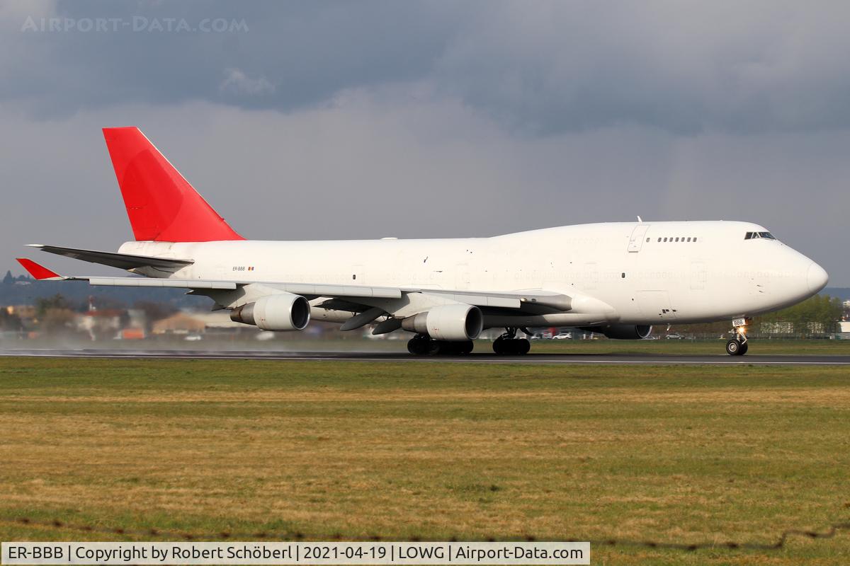 ER-BBB, 1991 Boeing 747-433SF C/N 25075, ER-BBB @ LOWG 2021