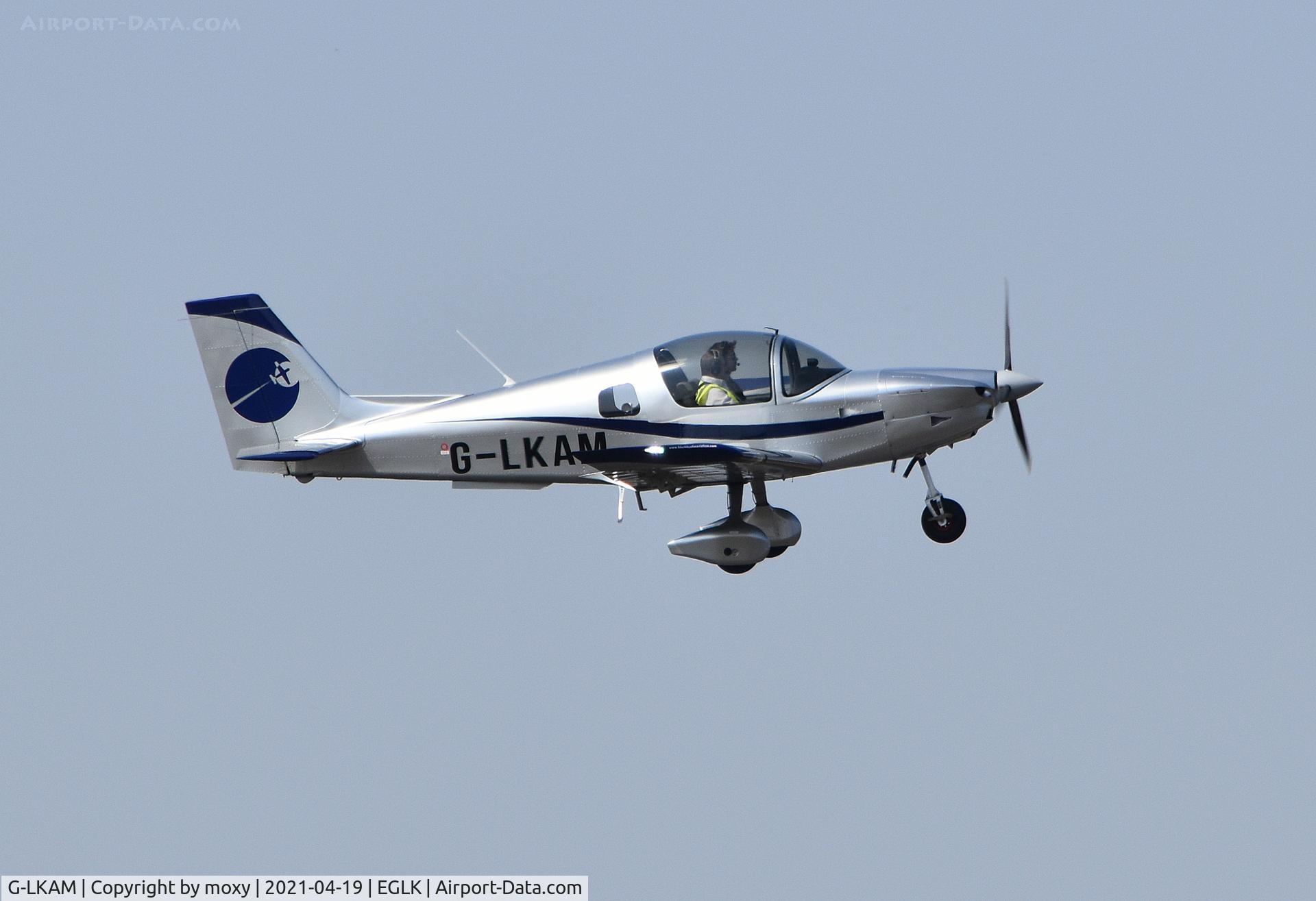 G-LKAM, 2019 Sonaca S200 C/N 009, Sonaca 200 at Blackbushe. Ex OO-XSA