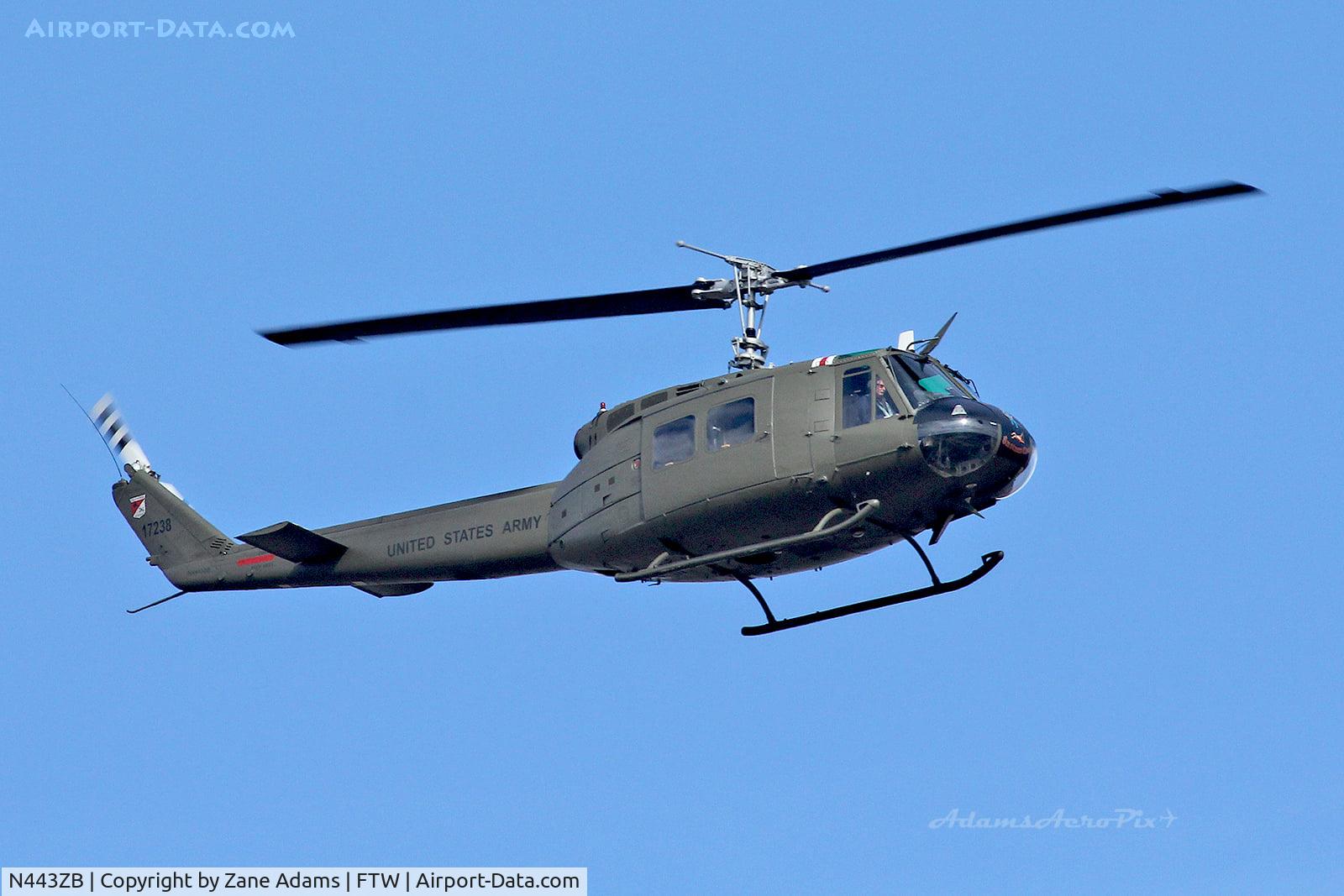 N443ZB, Bell UH-1H C/N 17238, Mid America Flight Museum Huey.