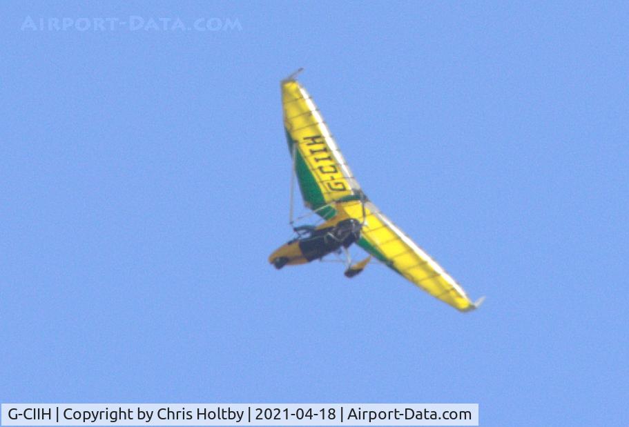 G-CIIH, 2014 P&M Aviation Quik GTR C/N 8693, Microlight over Potters Bar, Herts