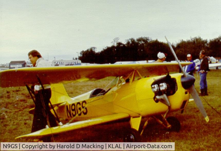 N9GS, 1975 Oldfield Baby Great Lakes C/N J-282B, Taken at Sun N Fun about 1979