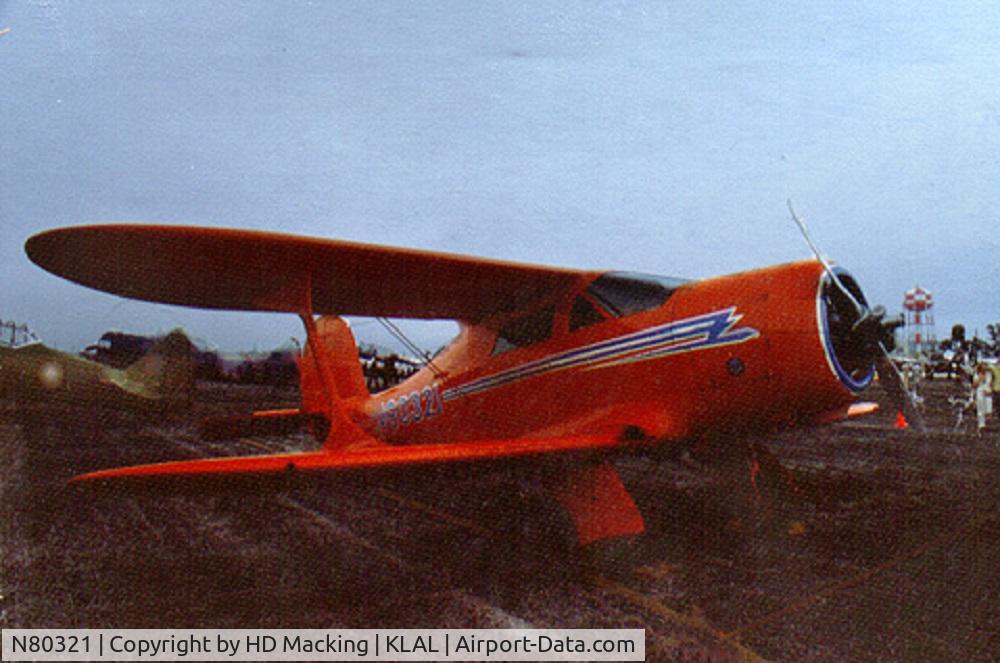 N80321, 1946 Beech G17S C/N B-20, @ Sun N Fun 1979