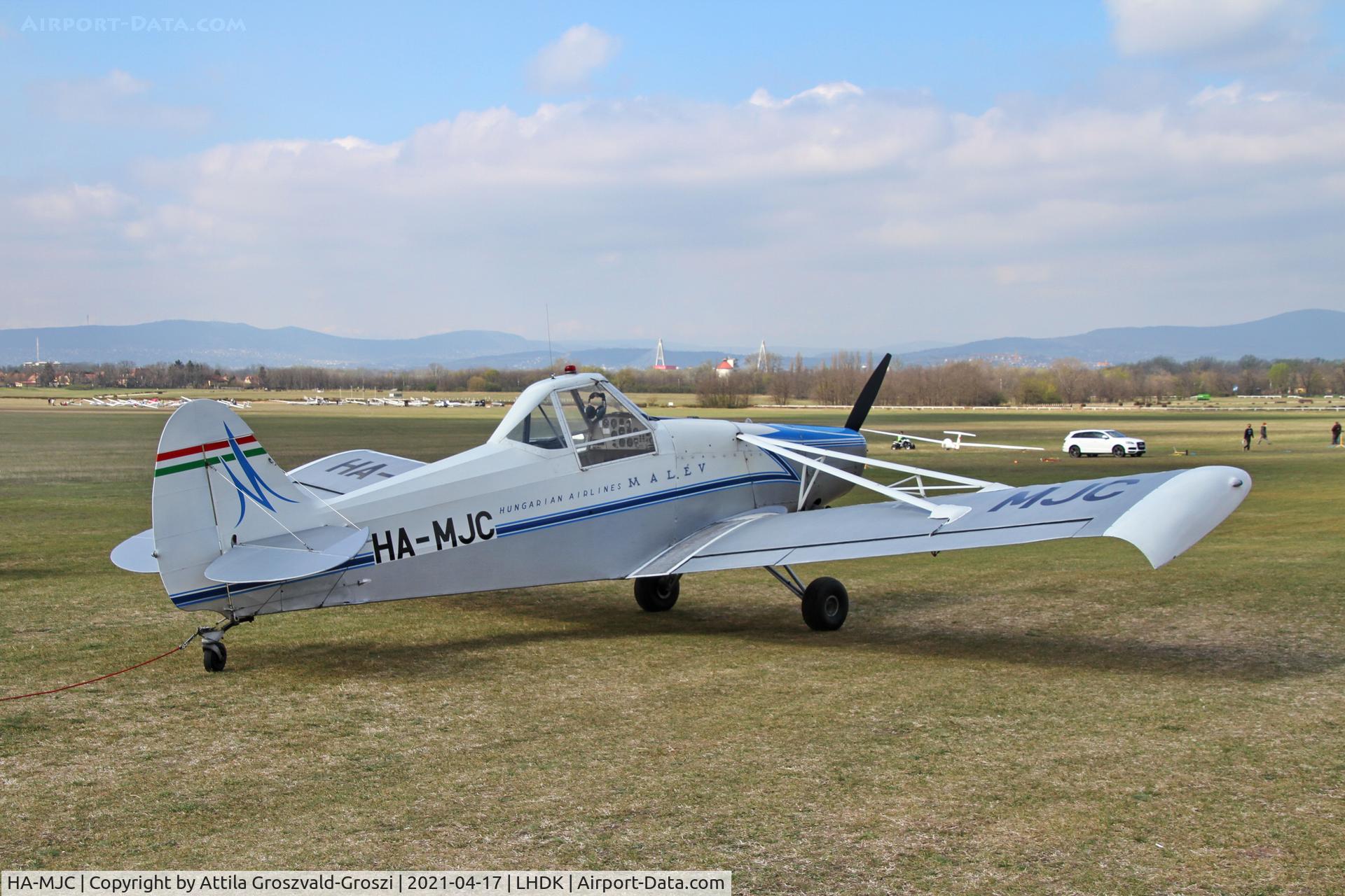 HA-MJC, 1966 Piper PA-25-235 Pawnee B C/N 25-3178, LHDK . Dunakeszi Airport, Hungary