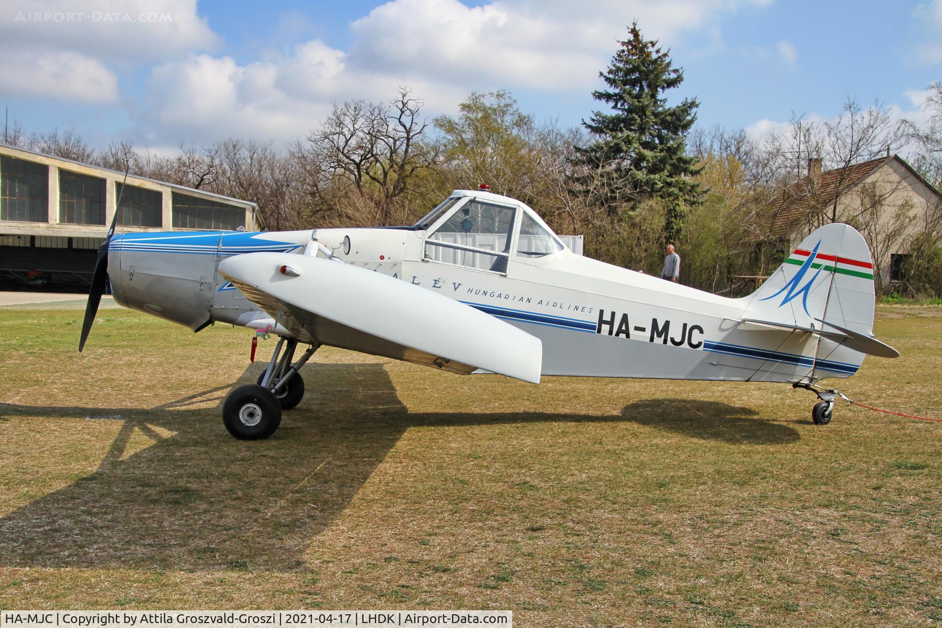 HA-MJC, 1966 Piper PA-25-235 Pawnee B C/N 25-3178, LHDK . Dunakeszi Airport, Hungary