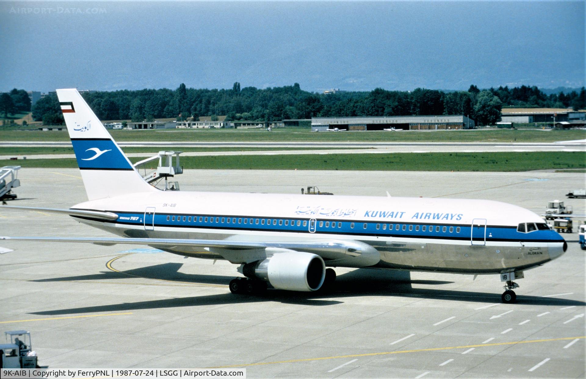 9K-AIB, 1986 Boeing 767-269 C/N 23281, Kuwait B762