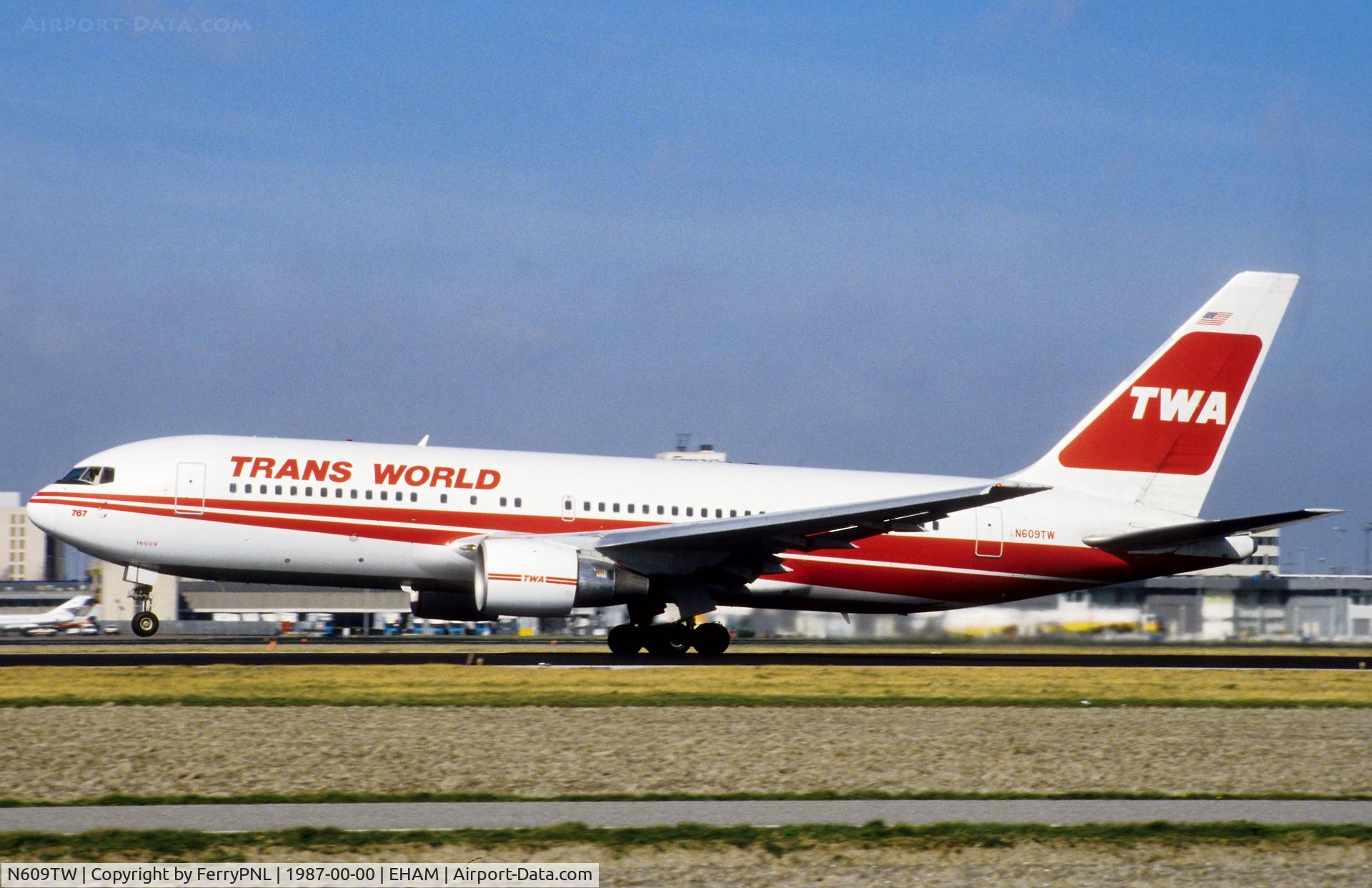 N609TW, 1983 Boeing 767-231 C/N 22572, Rotation of TWA B762