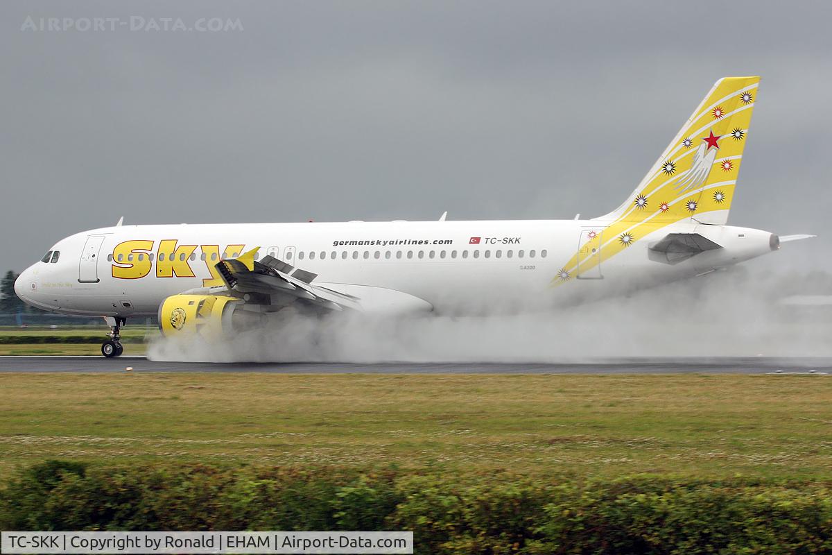 TC-SKK, 1990 Airbus A320-211 C/N 148, at spl