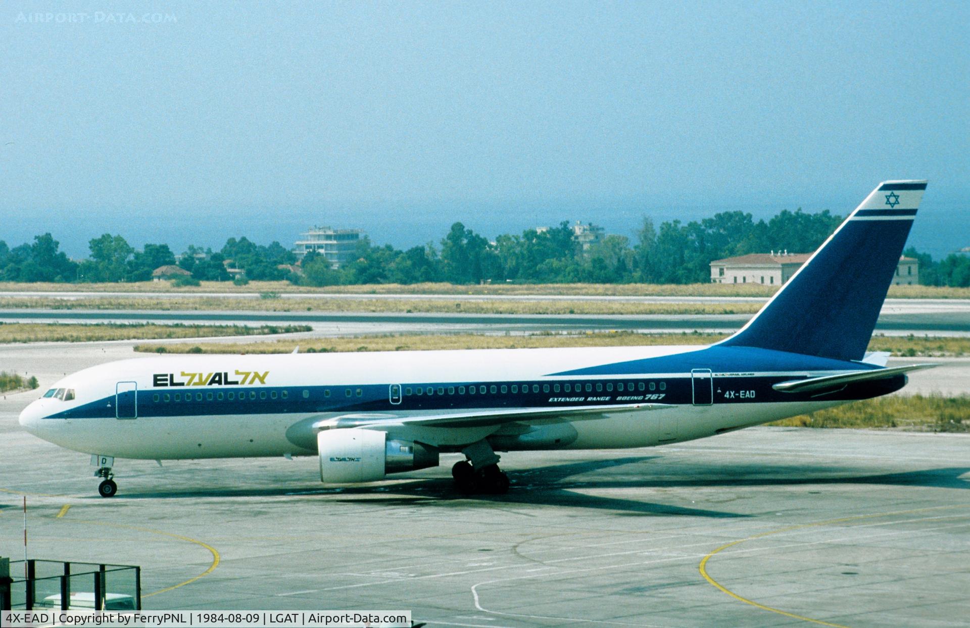 4X-EAD, 1984 Boeing 767-258/ER C/N 22975, ELAL B762 in Athens