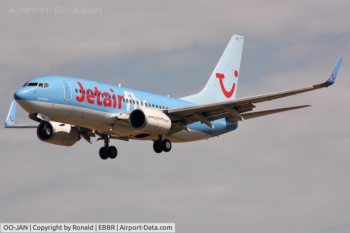 OO-JAN, 1999 Boeing 737-76N C/N 28609, at bru
