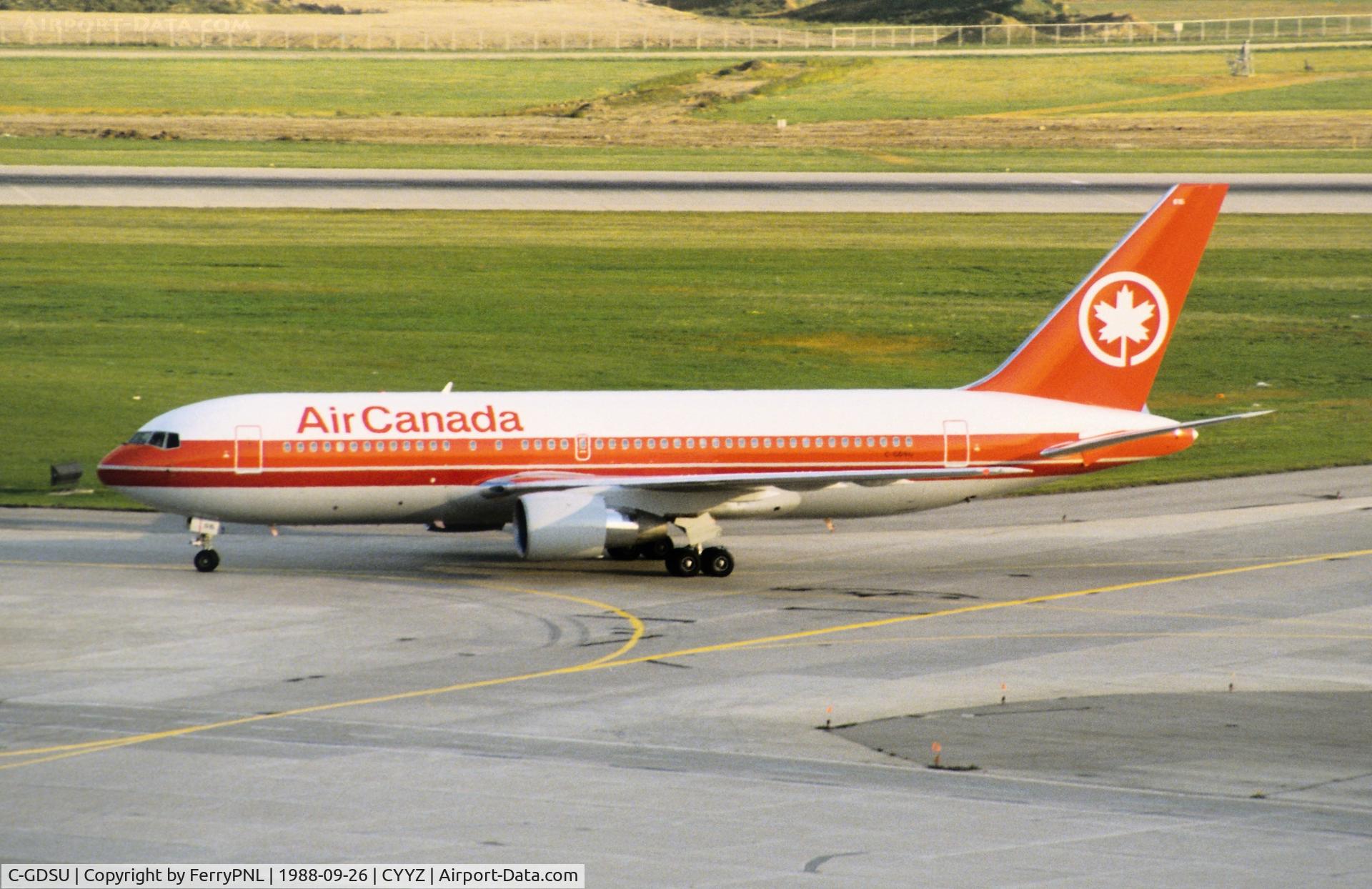 C-GDSU, 1988 Boeing 767-233 C/N 24144, Air Canada B762